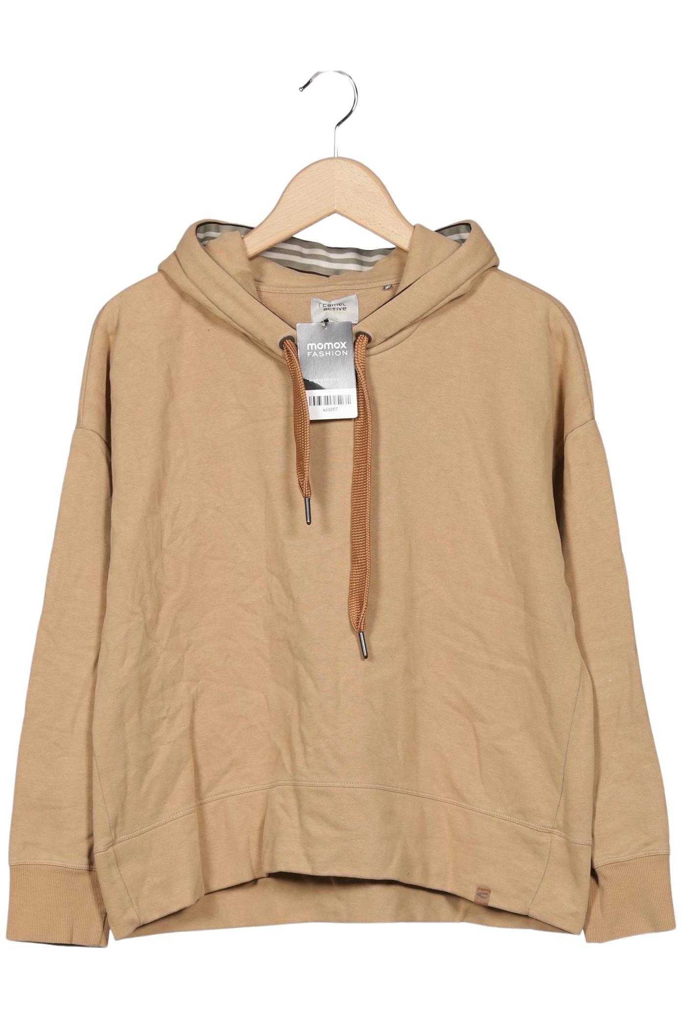 

camel active Damen Kapuzenpullover, beige, Gr. 36