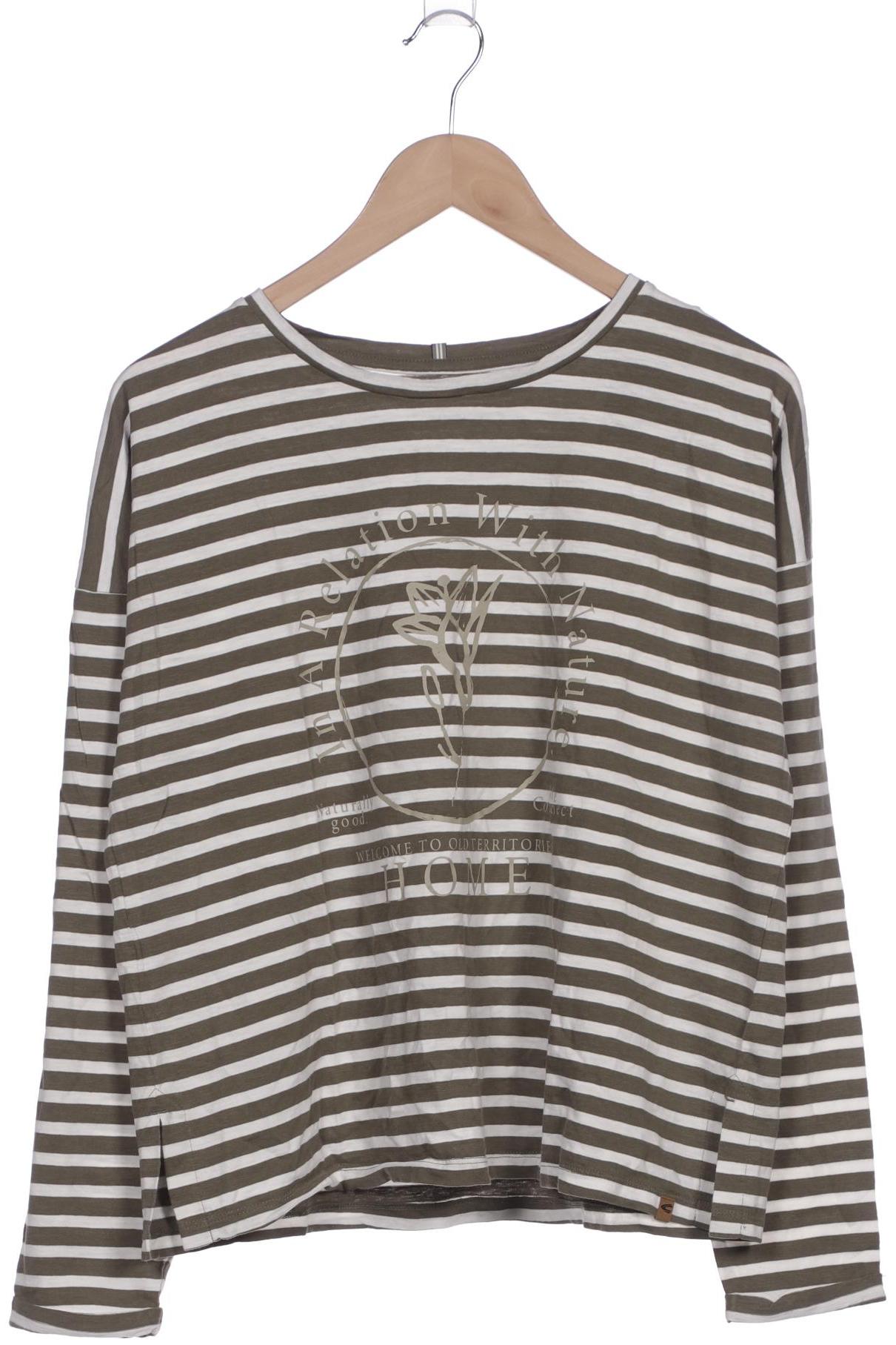 

camel active Damen Langarmshirt, grün, Gr. 38