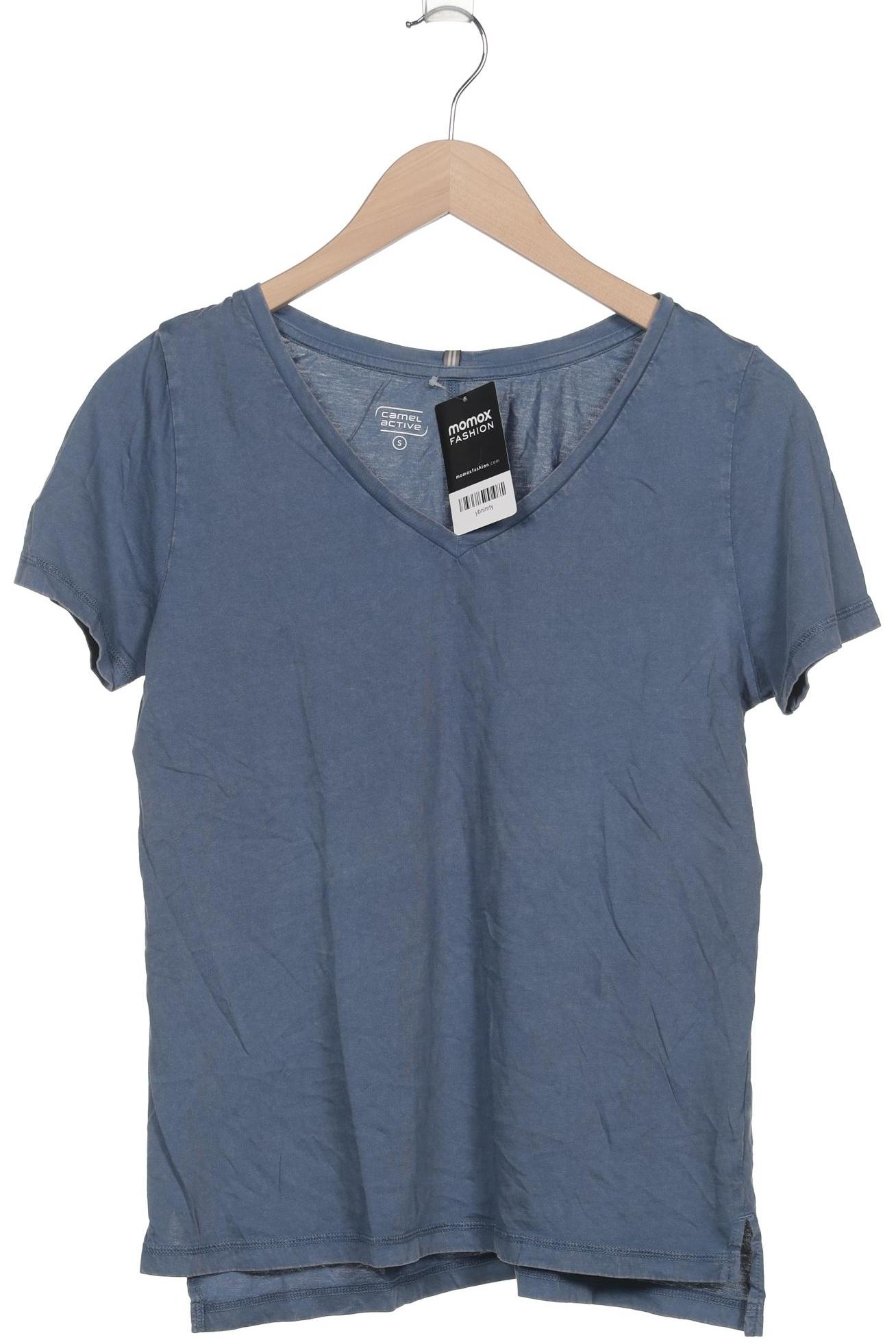 

camel active Damen T-Shirt, blau, Gr. 36