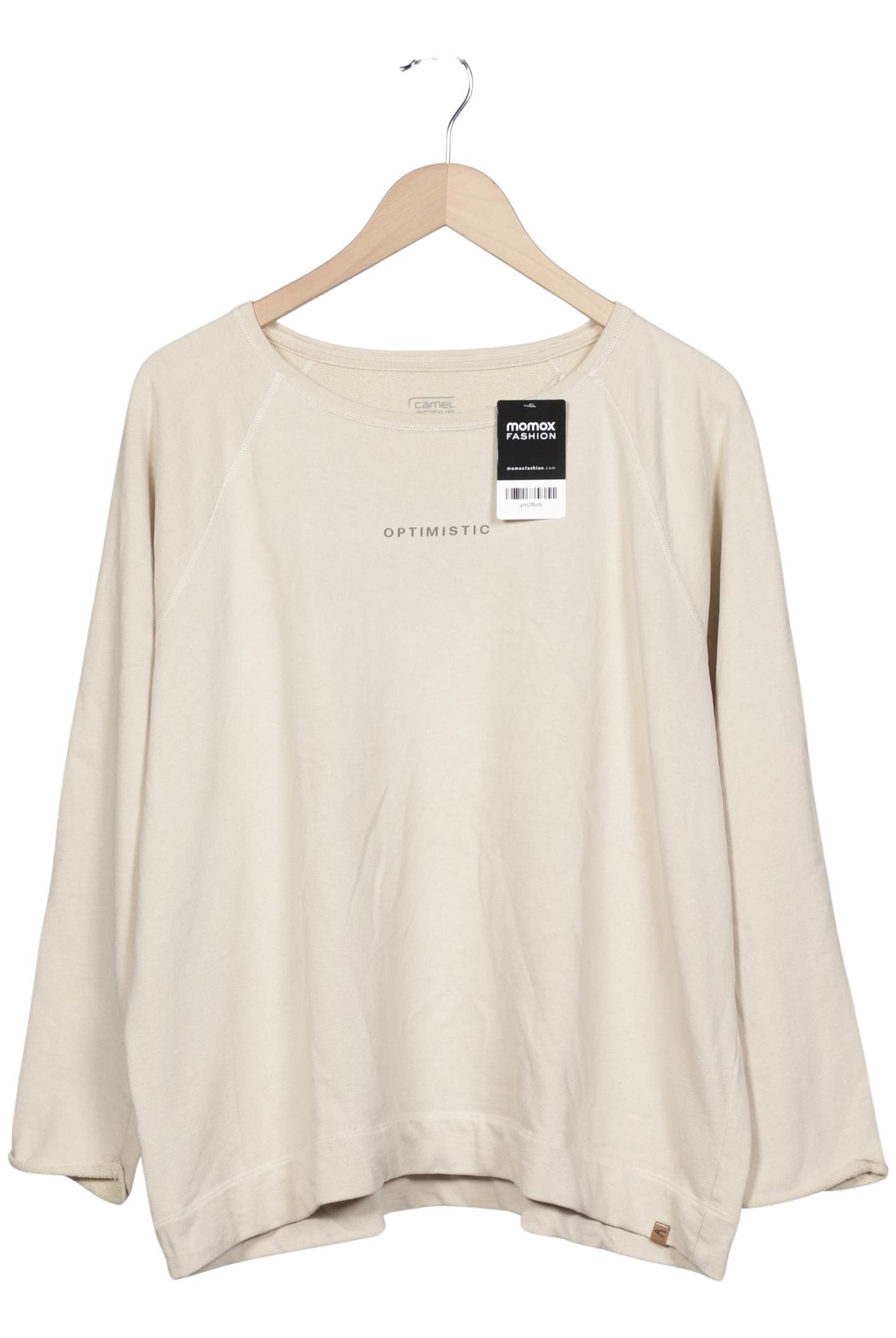 

camel active Damen Sweatshirt, beige, Gr. 46