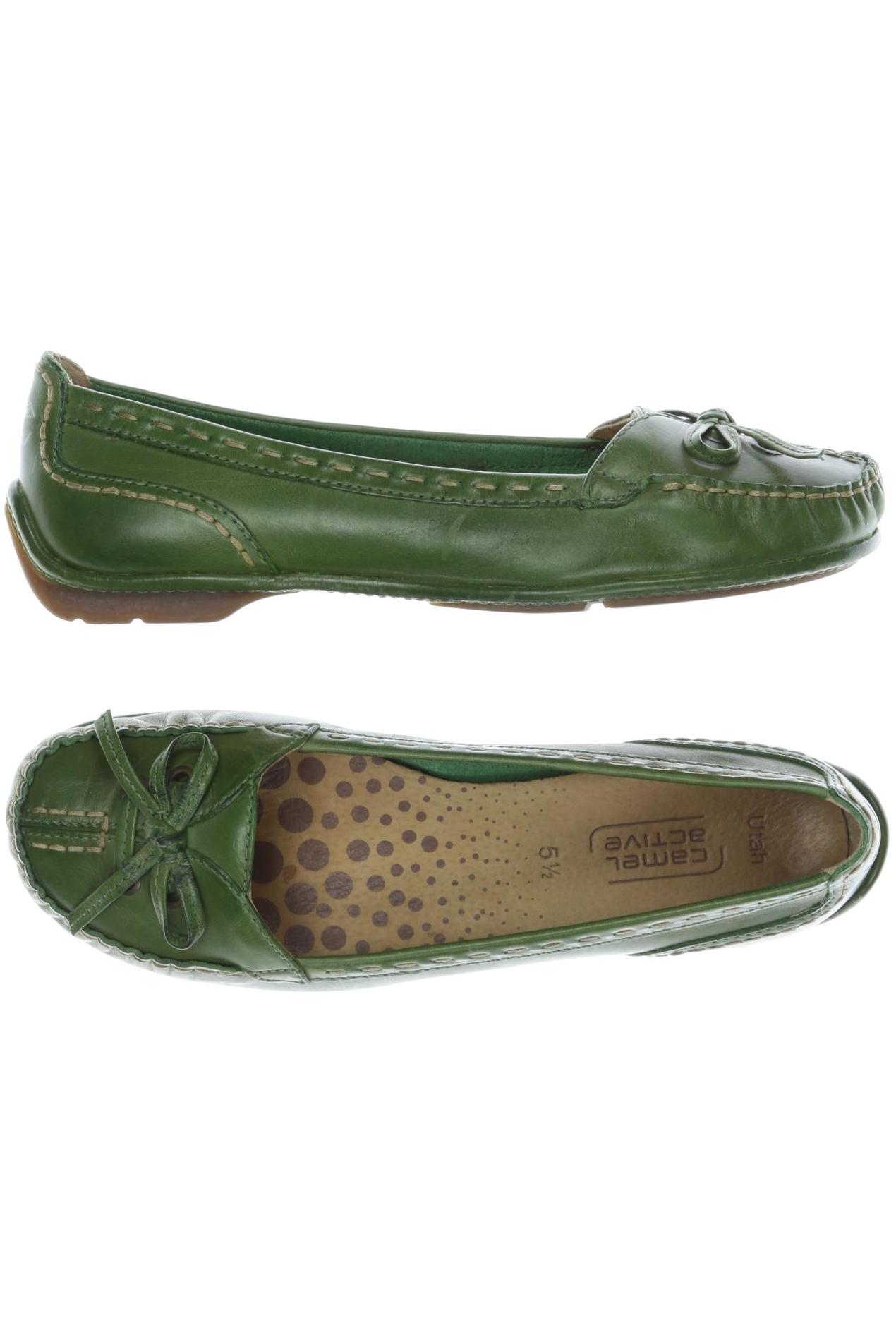 

camel active Damen Ballerinas, grün, Gr. 5.5