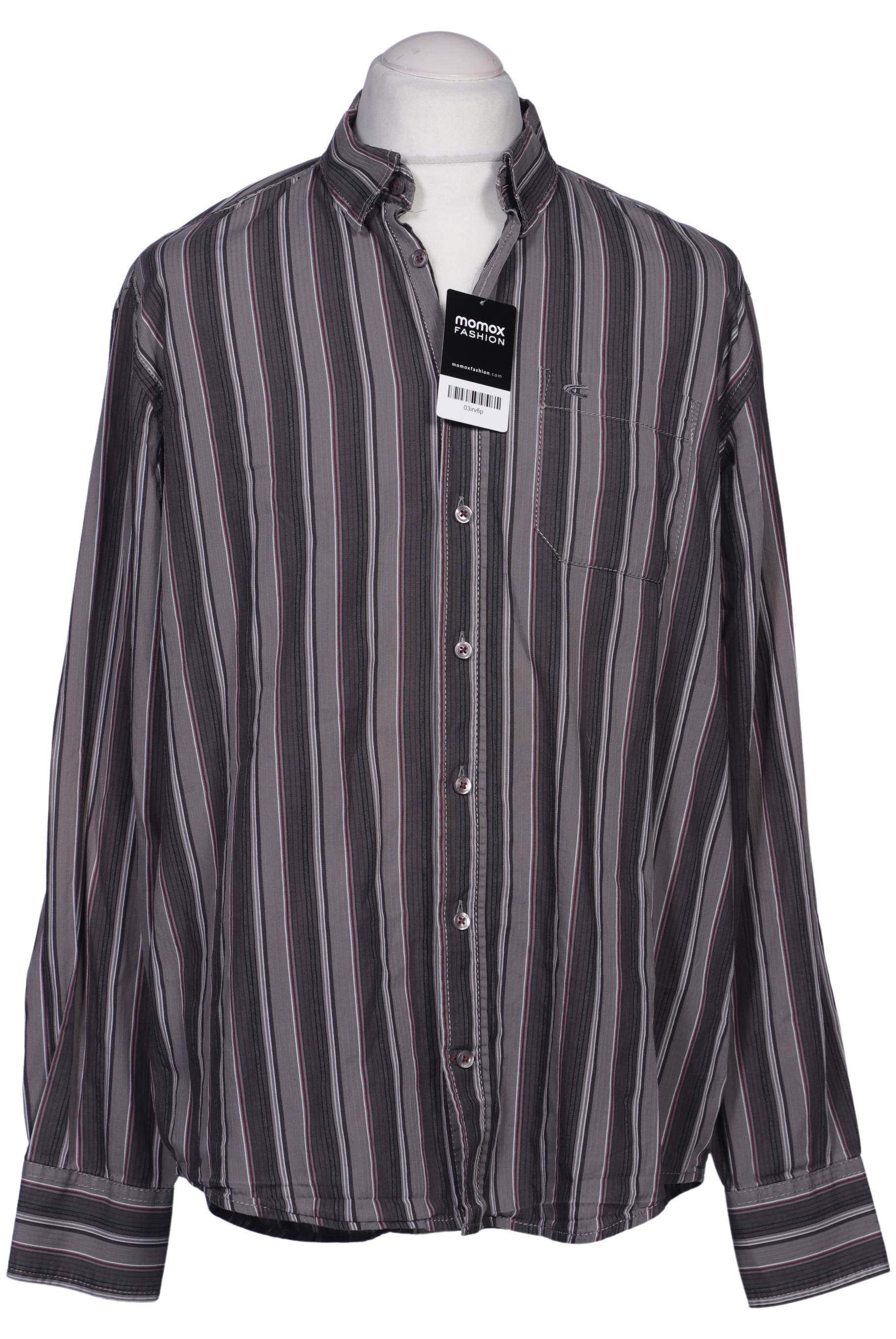 

camel active Herren Hemd, grau, Gr. 54