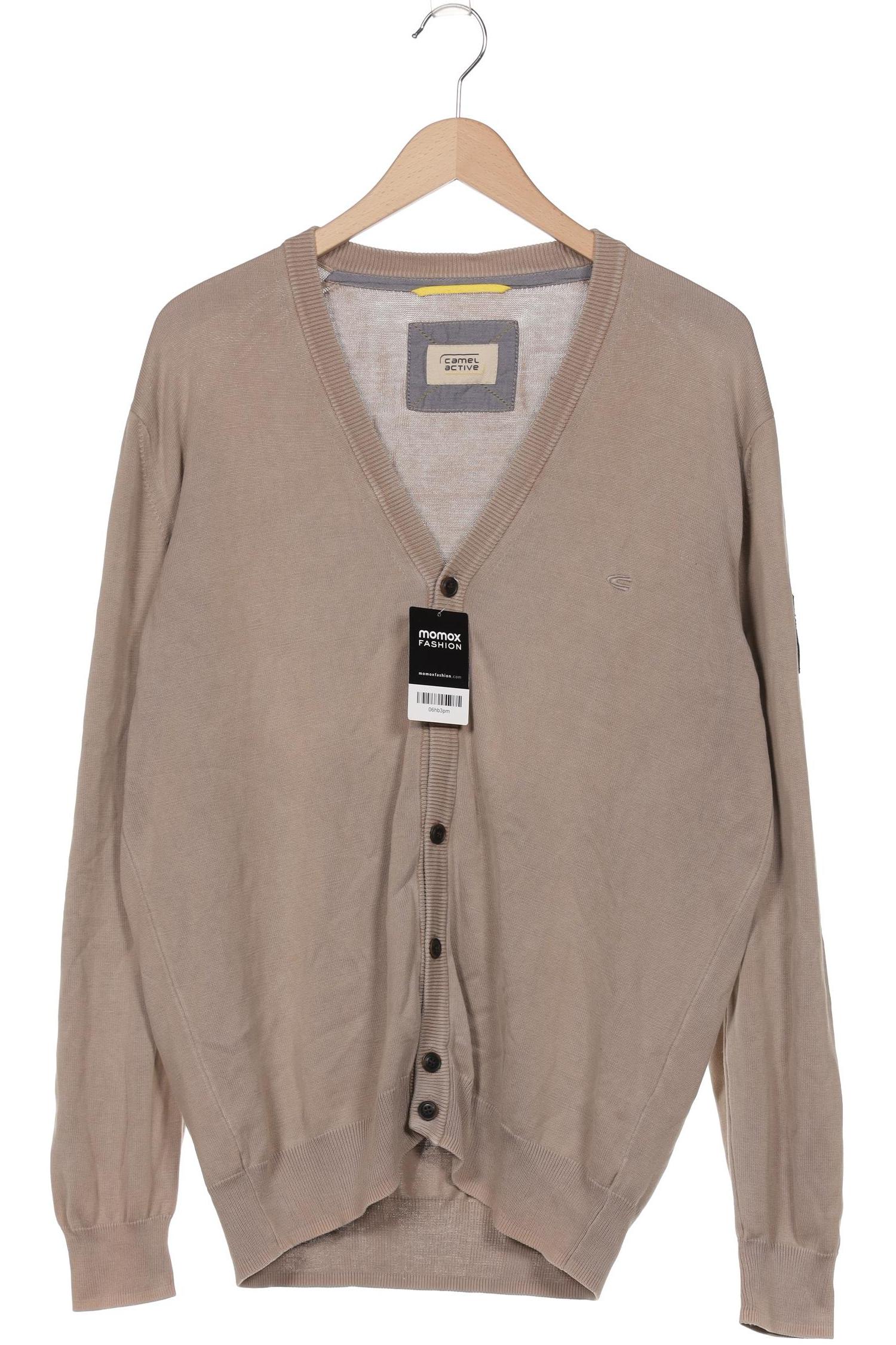 

camel active Herren Strickjacke, beige, Gr. 52