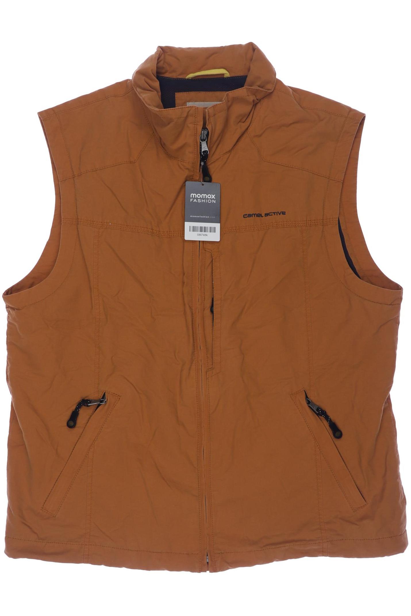 

camel active Herren Weste, orange, Gr. 50