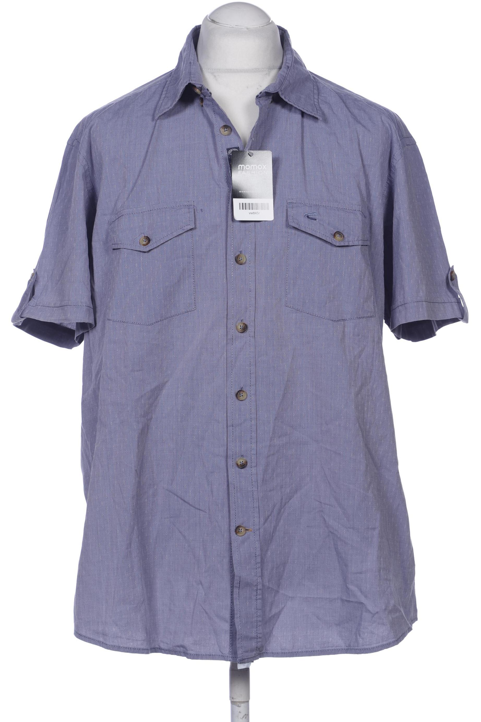 

camel active Herren Hemd, blau, Gr. 54