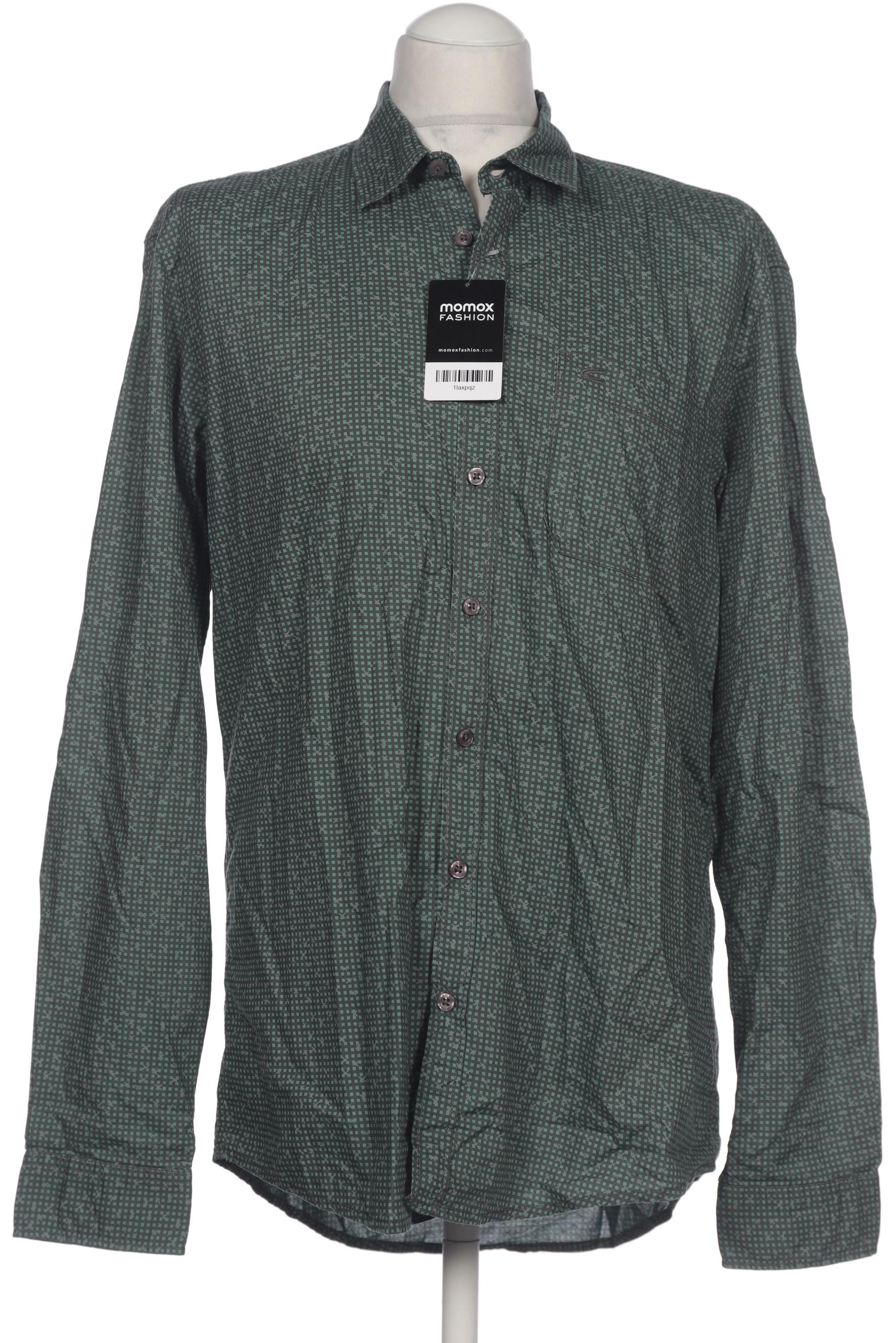 

camel active Herren Hemd, grün, Gr. 48