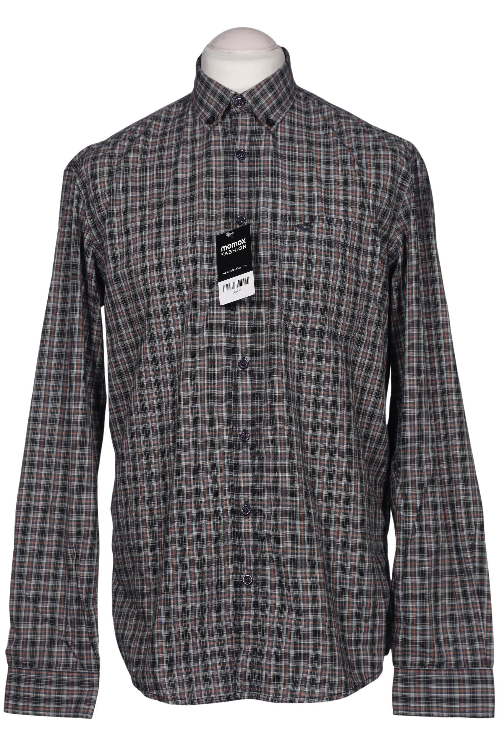 

camel active Herren Hemd, grau, Gr. 48