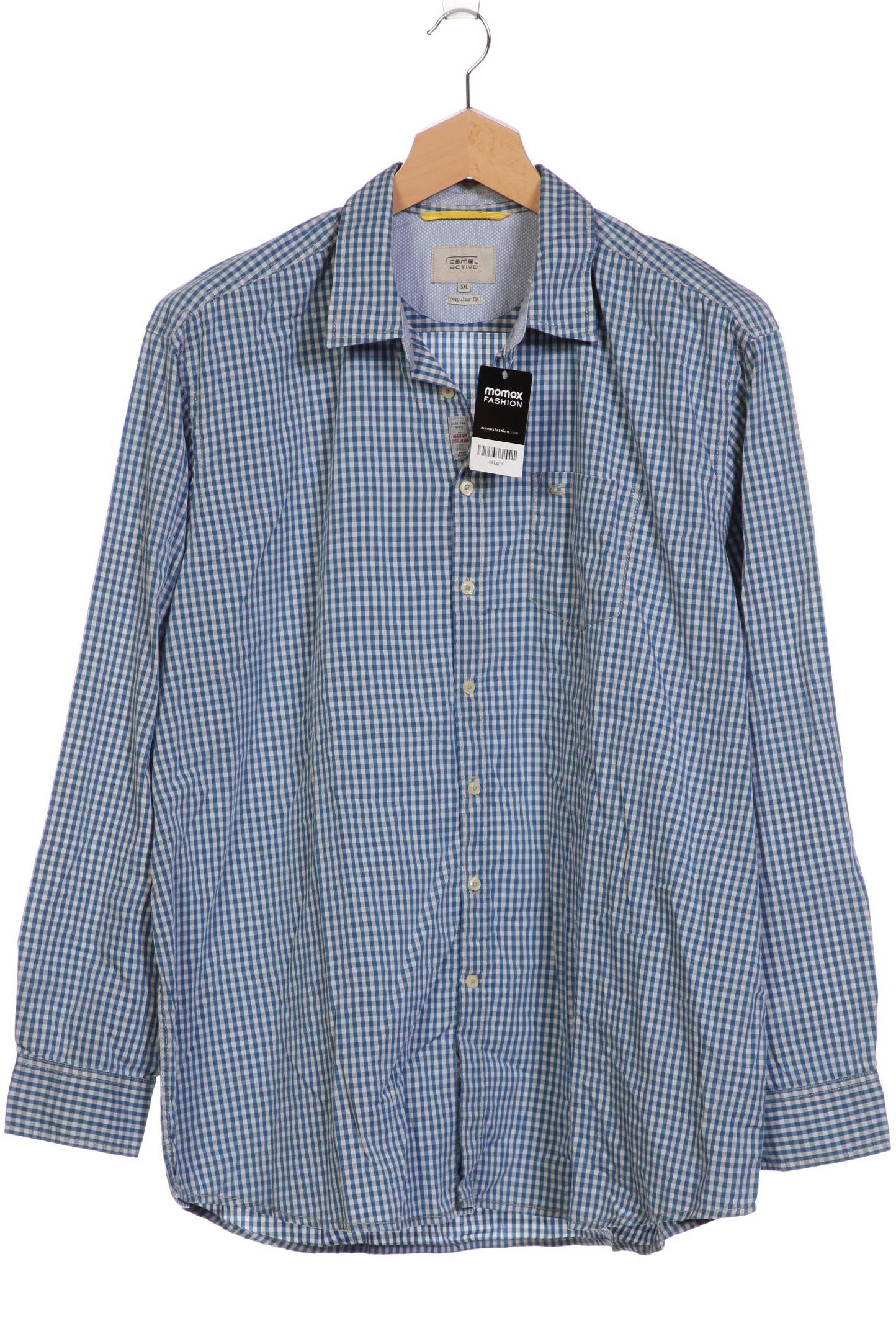 

camel active Herren Hemd, blau, Gr. 58