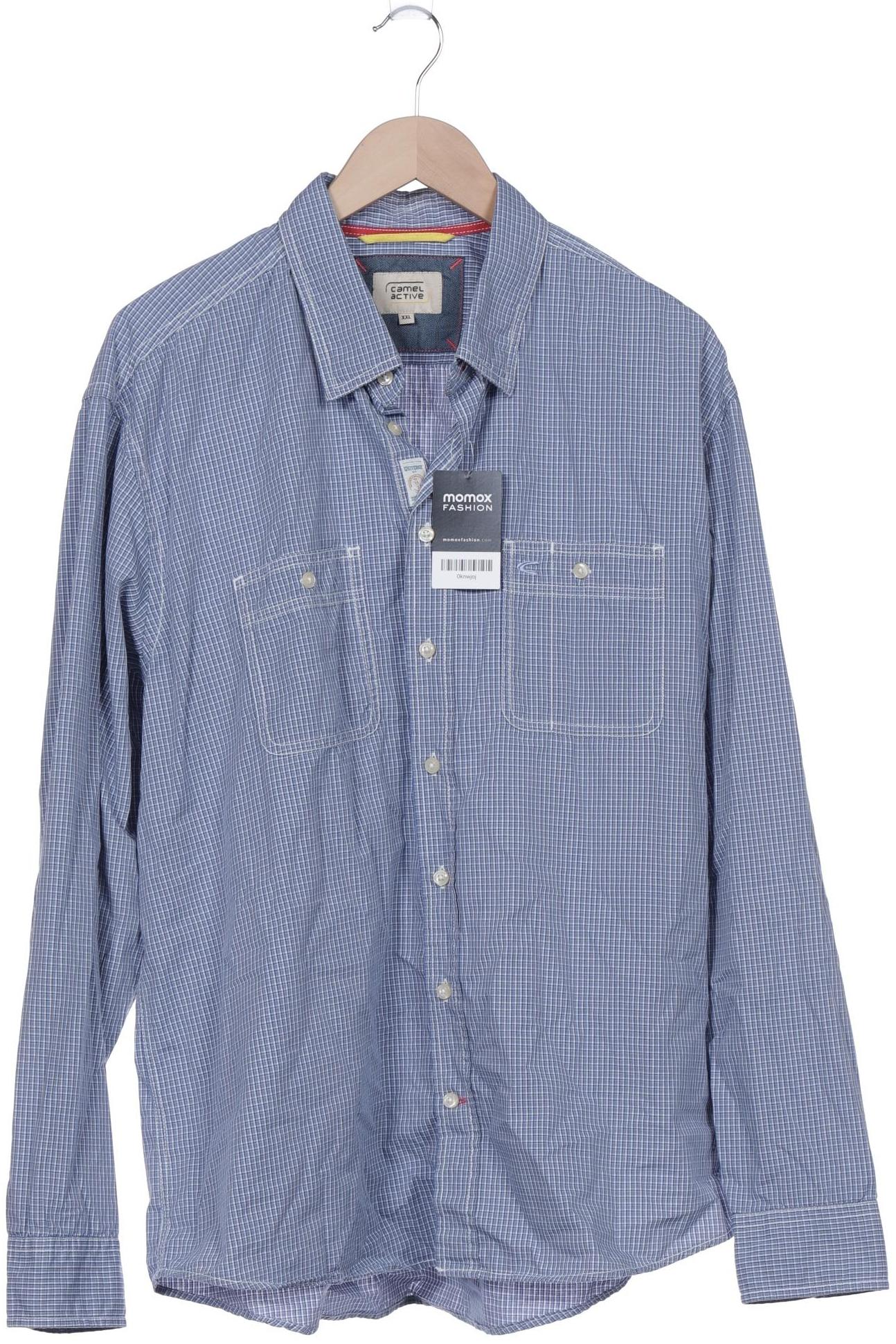 

camel active Herren Hemd, blau, Gr. 56