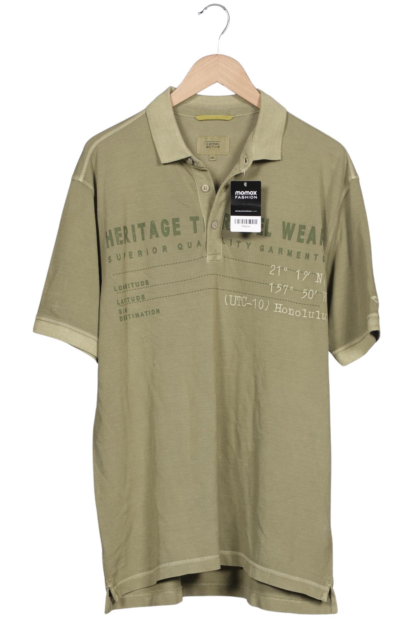 

camel active Herren Poloshirt, grün, Gr. 56
