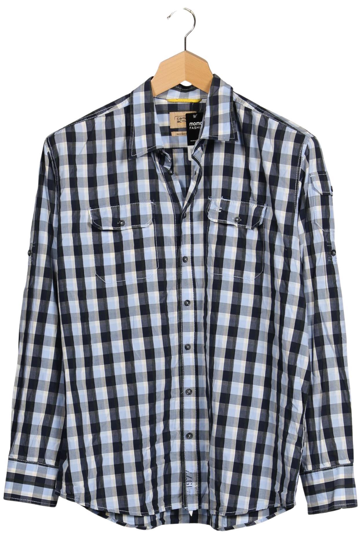 

camel active Herren Hemd, blau, Gr. 56