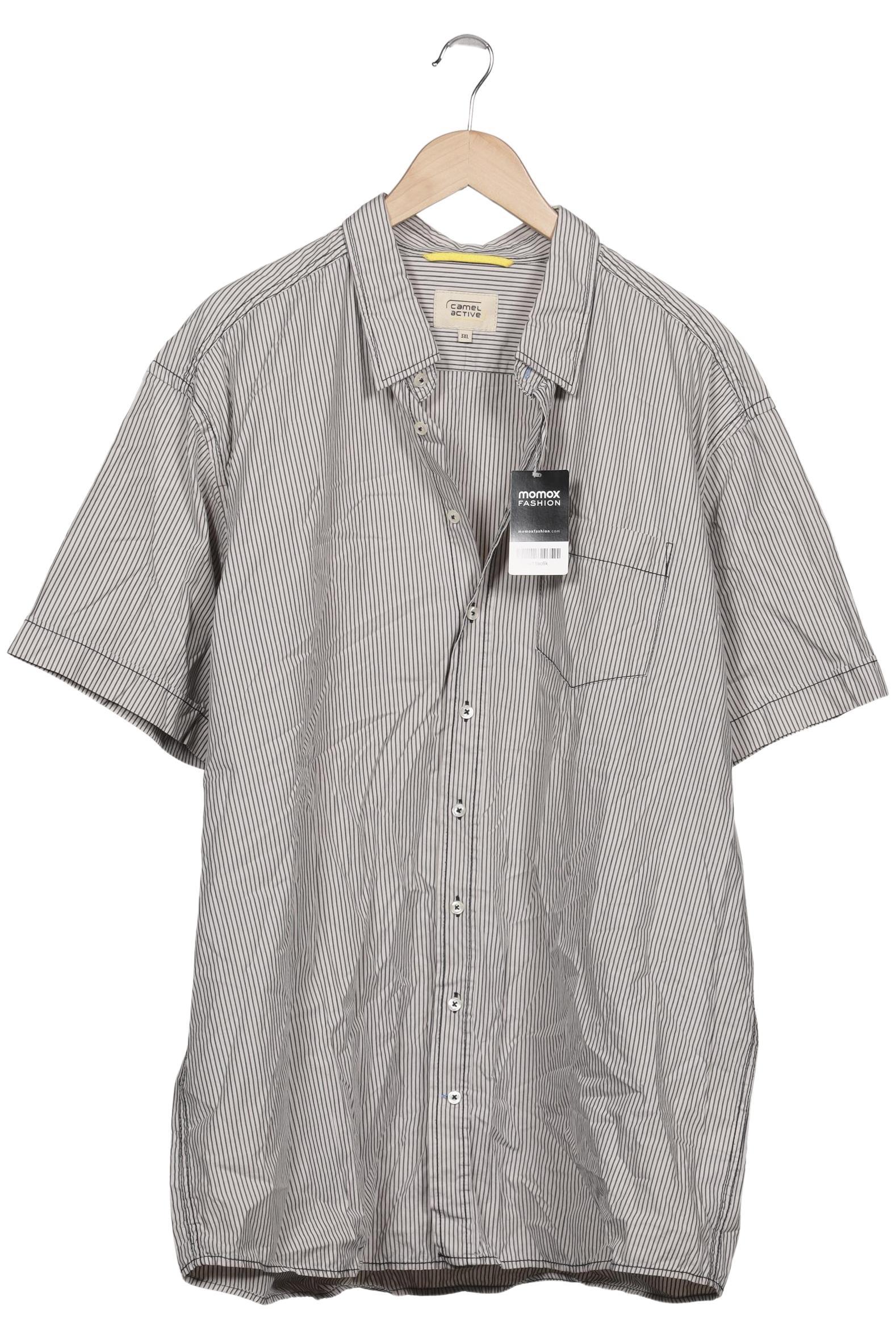 

camel active Herren Hemd, grau, Gr. 58