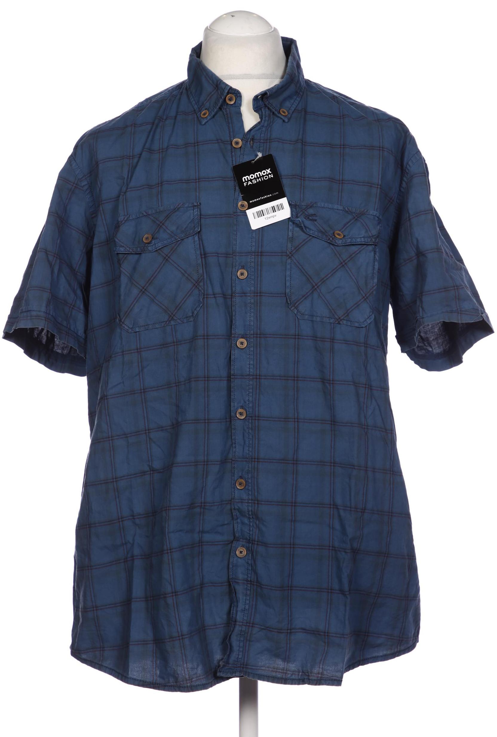 

camel active Herren Hemd, blau, Gr. 54
