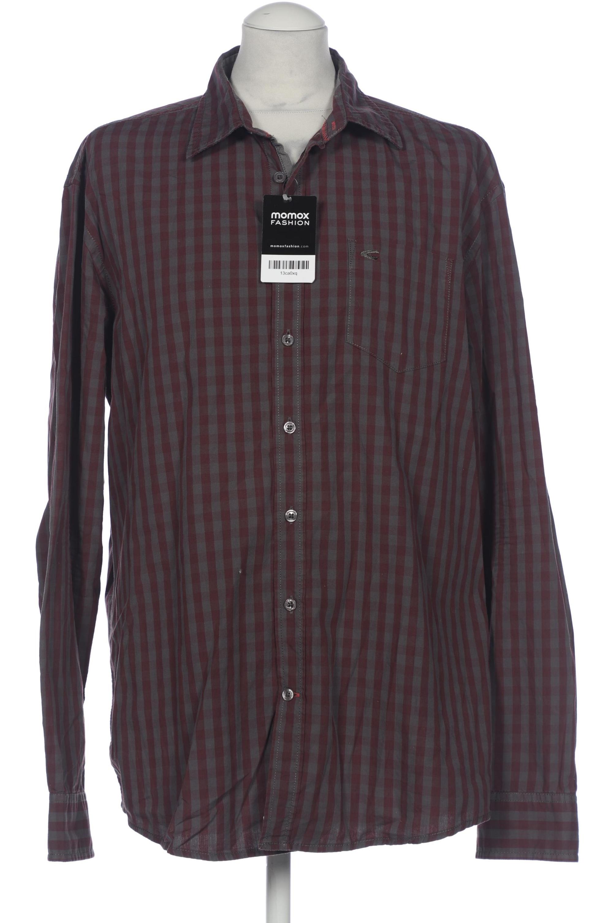 

camel active Herren Hemd, bordeaux, Gr. 52