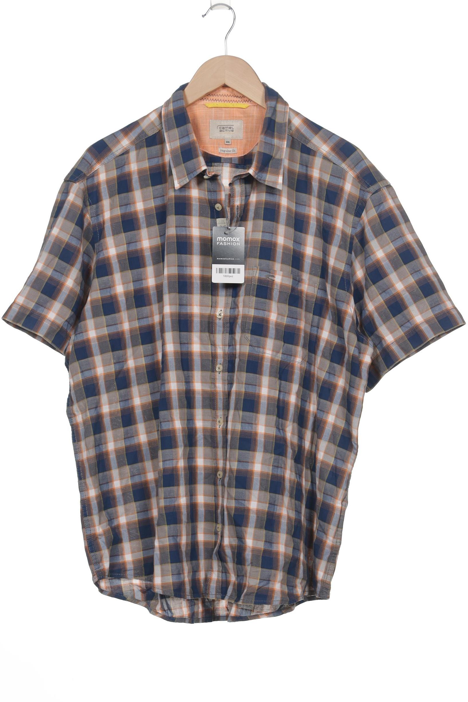 

camel active Herren Hemd, blau, Gr. 56