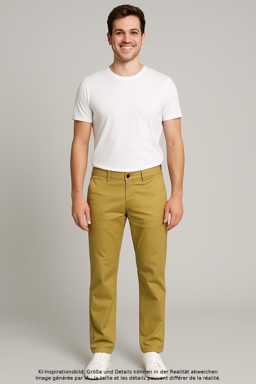 

camel active Herren Stoffhose, beige, Gr. 38