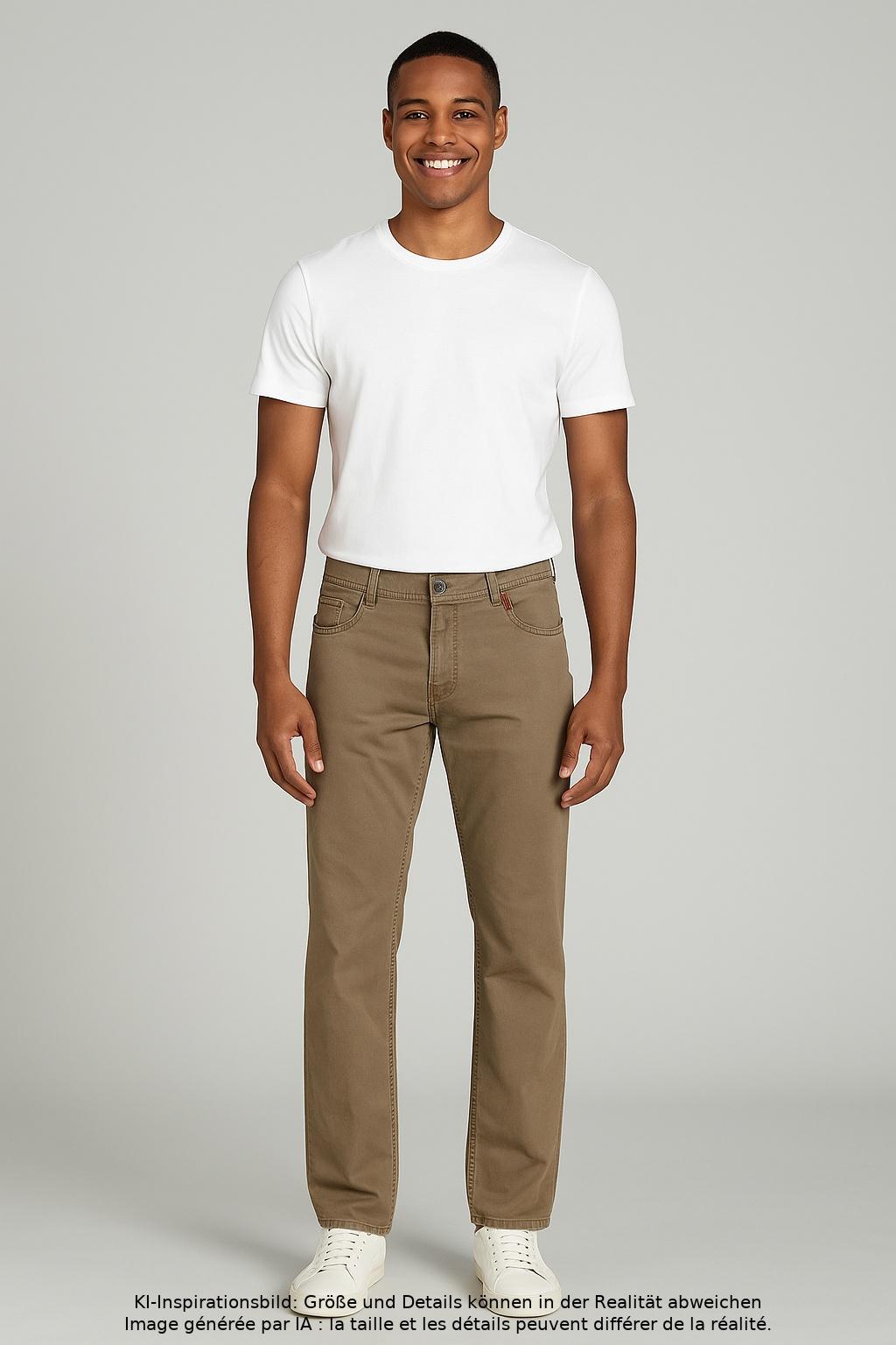 

camel active Herren Stoffhose, beige, Gr. 38