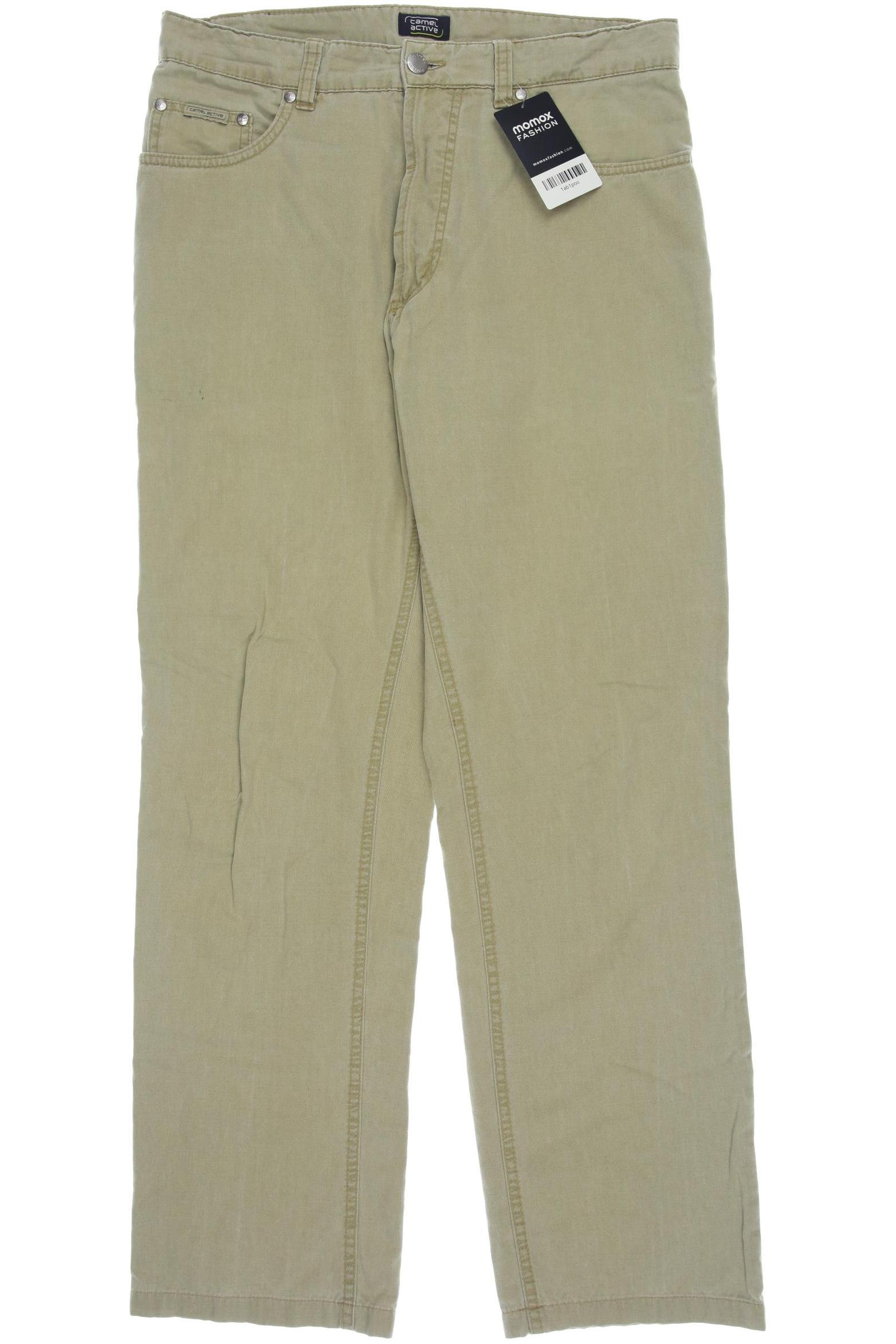 

camel active Herren Stoffhose, hellgrün, Gr. 33
