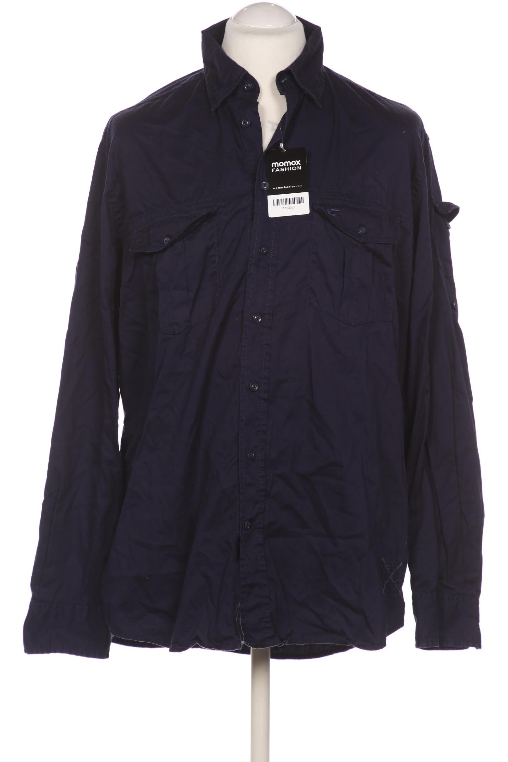 

camel active Herren Hemd, marineblau, Gr. 52