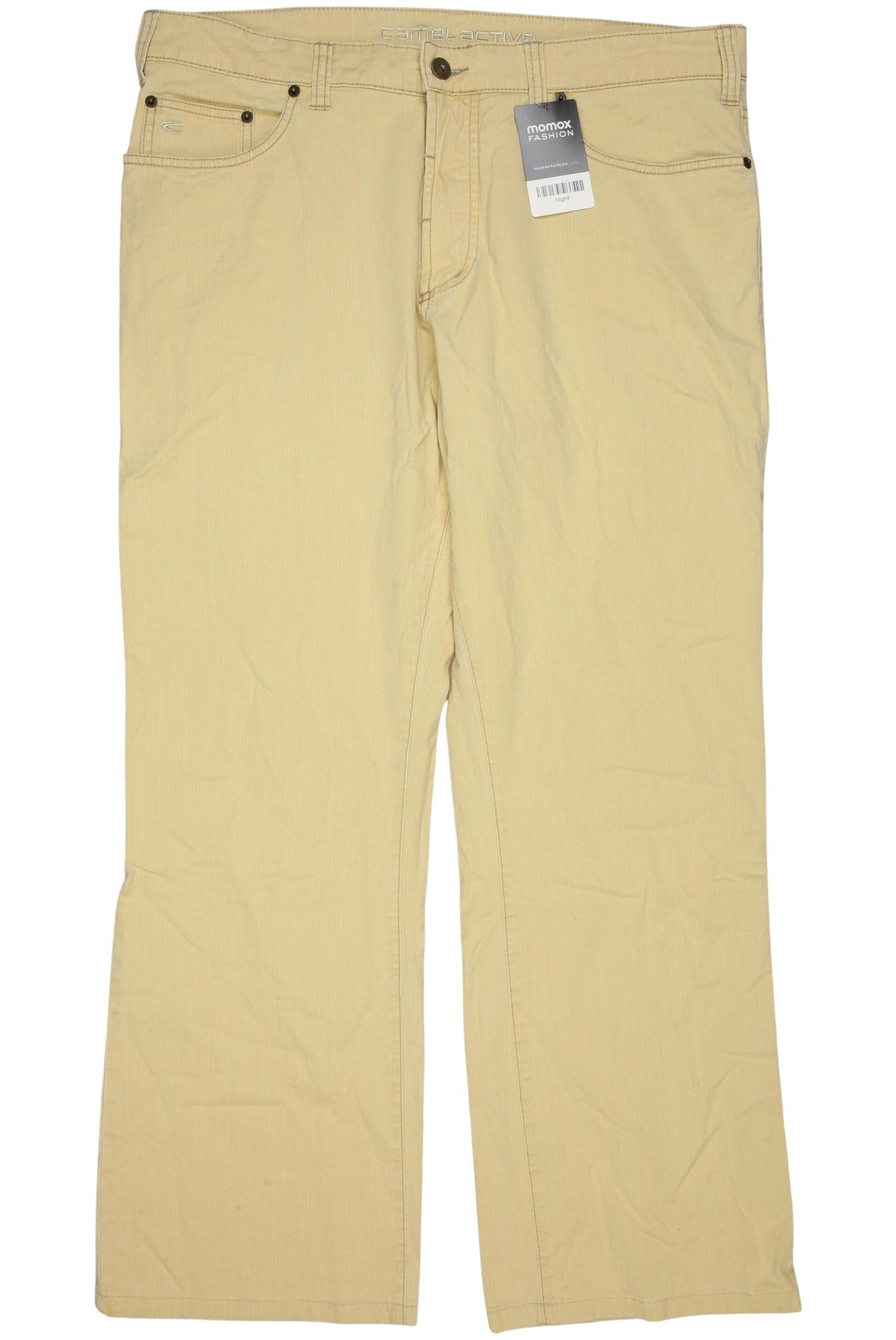 

camel active Herren Stoffhose, gelb, Gr. 38