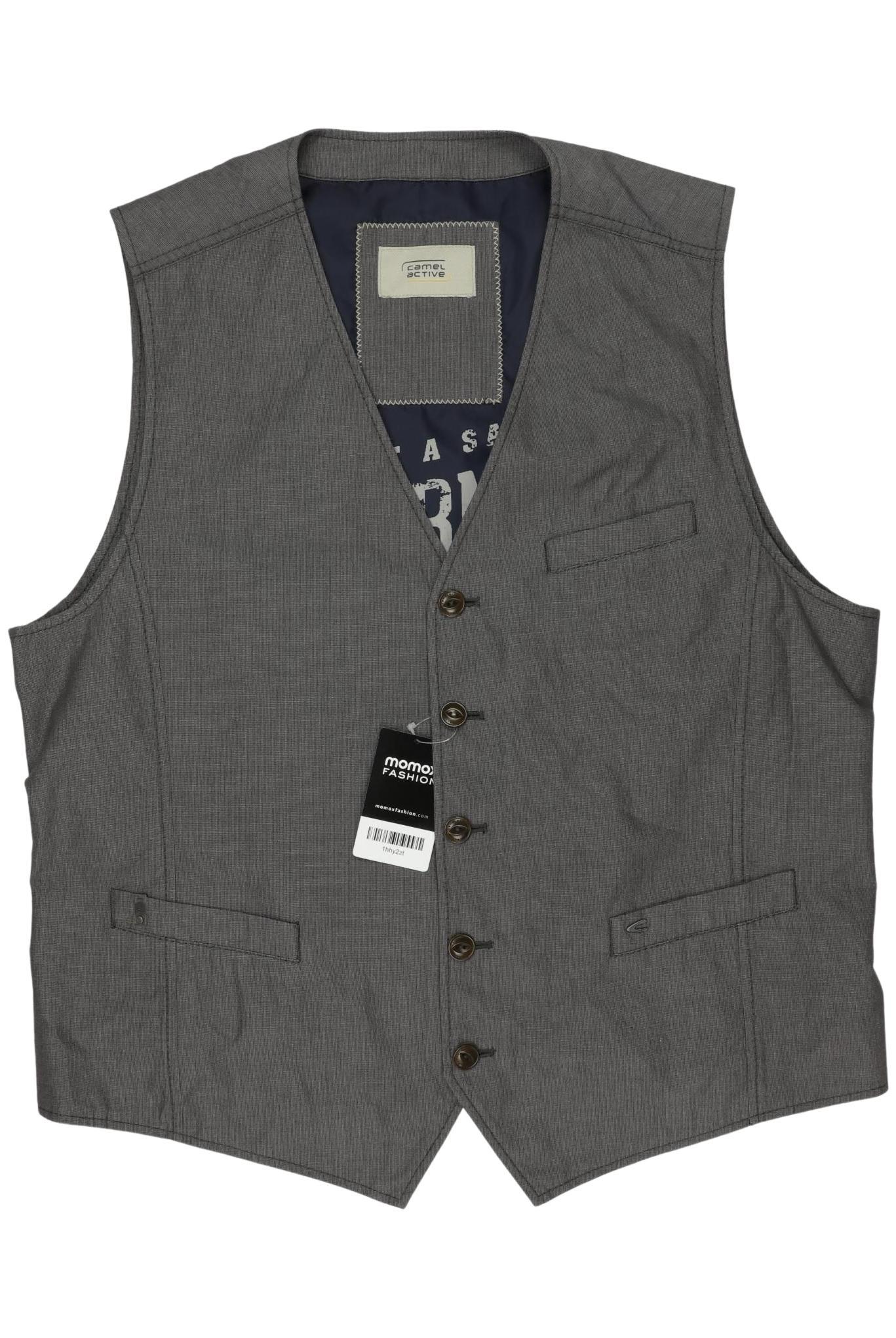 

camel active Herren Weste, grau, Gr. 54