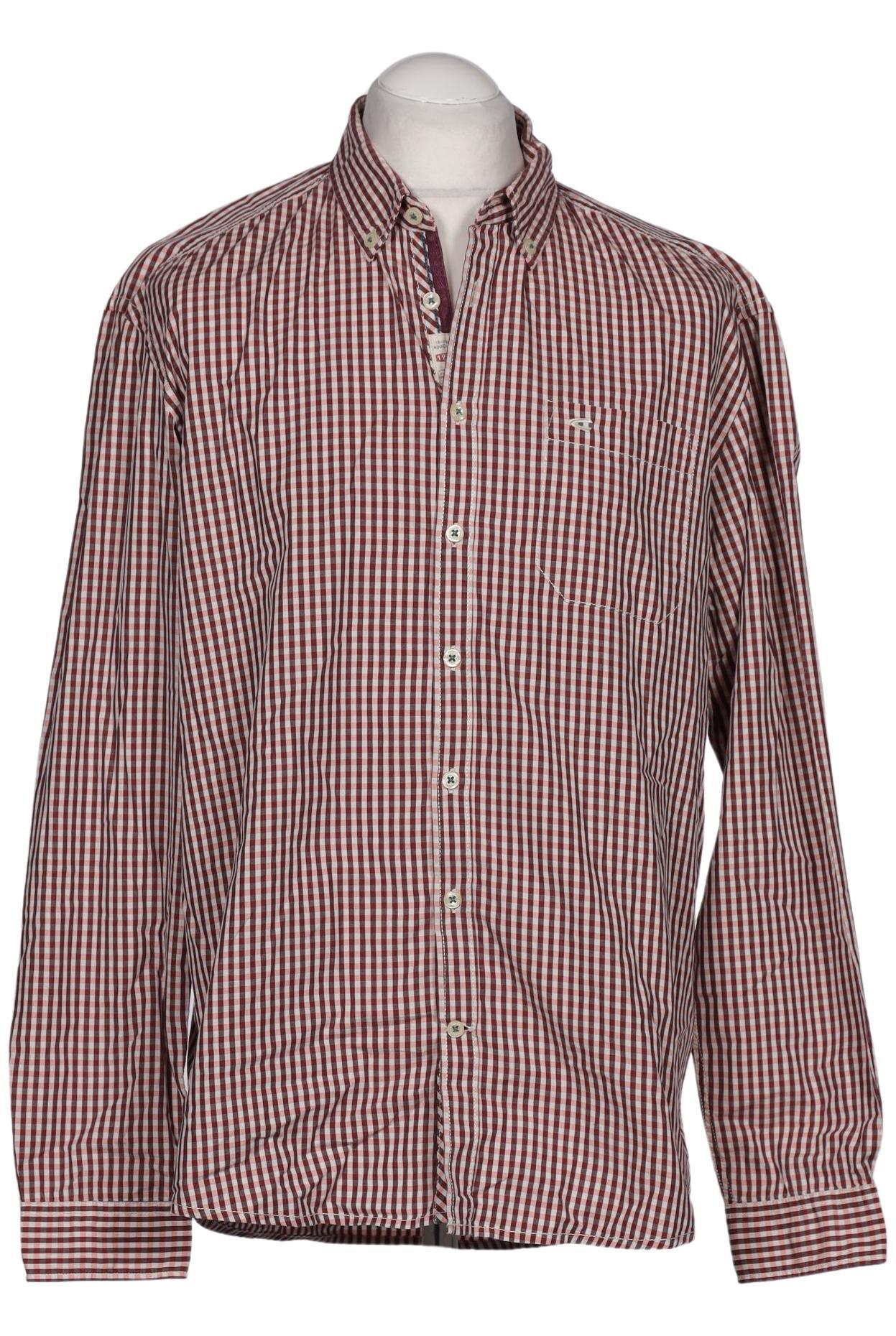 

camel active Herren Hemd, bordeaux, Gr. 52