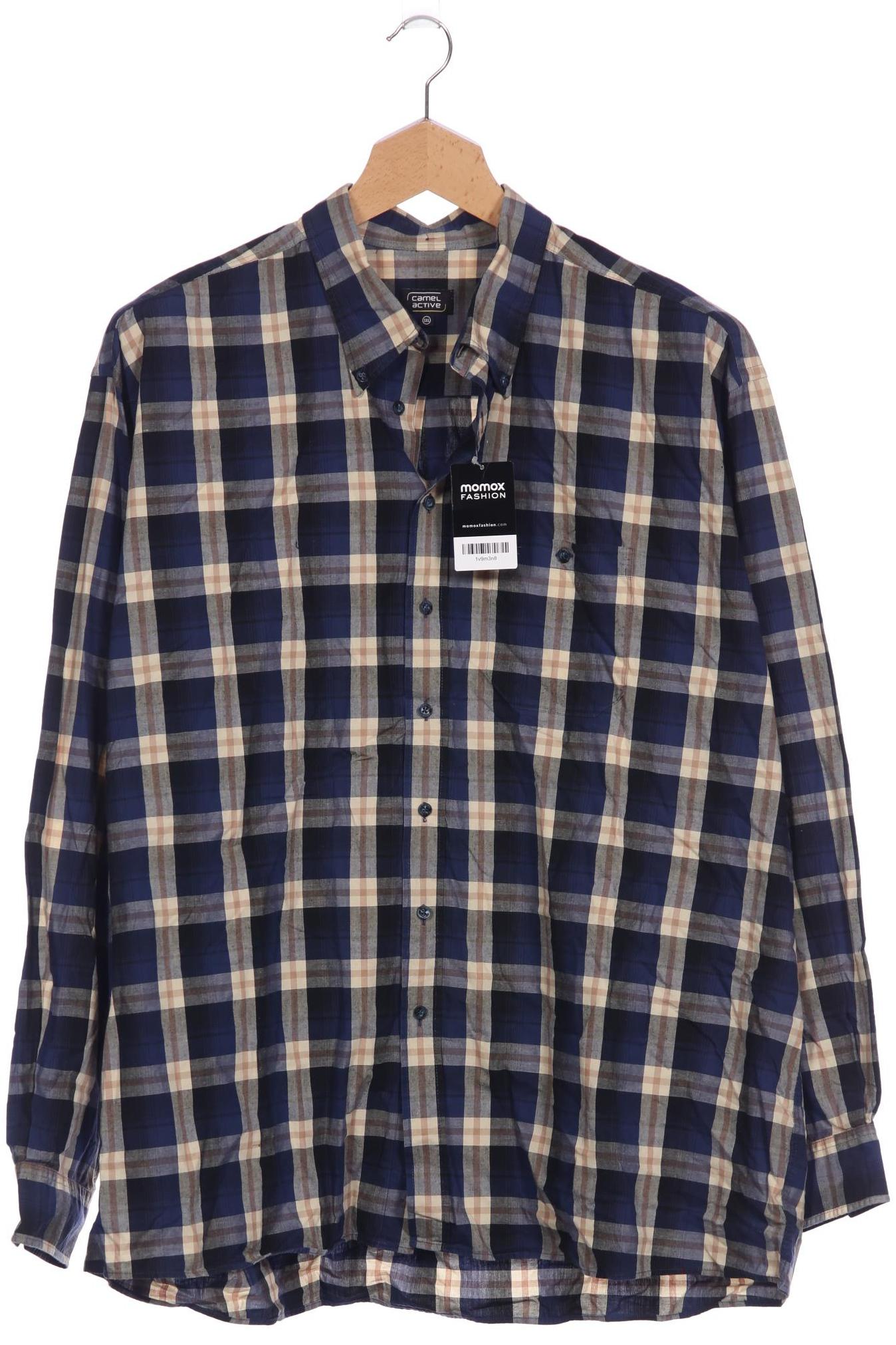 

camel active Herren Hemd, marineblau, Gr. 58