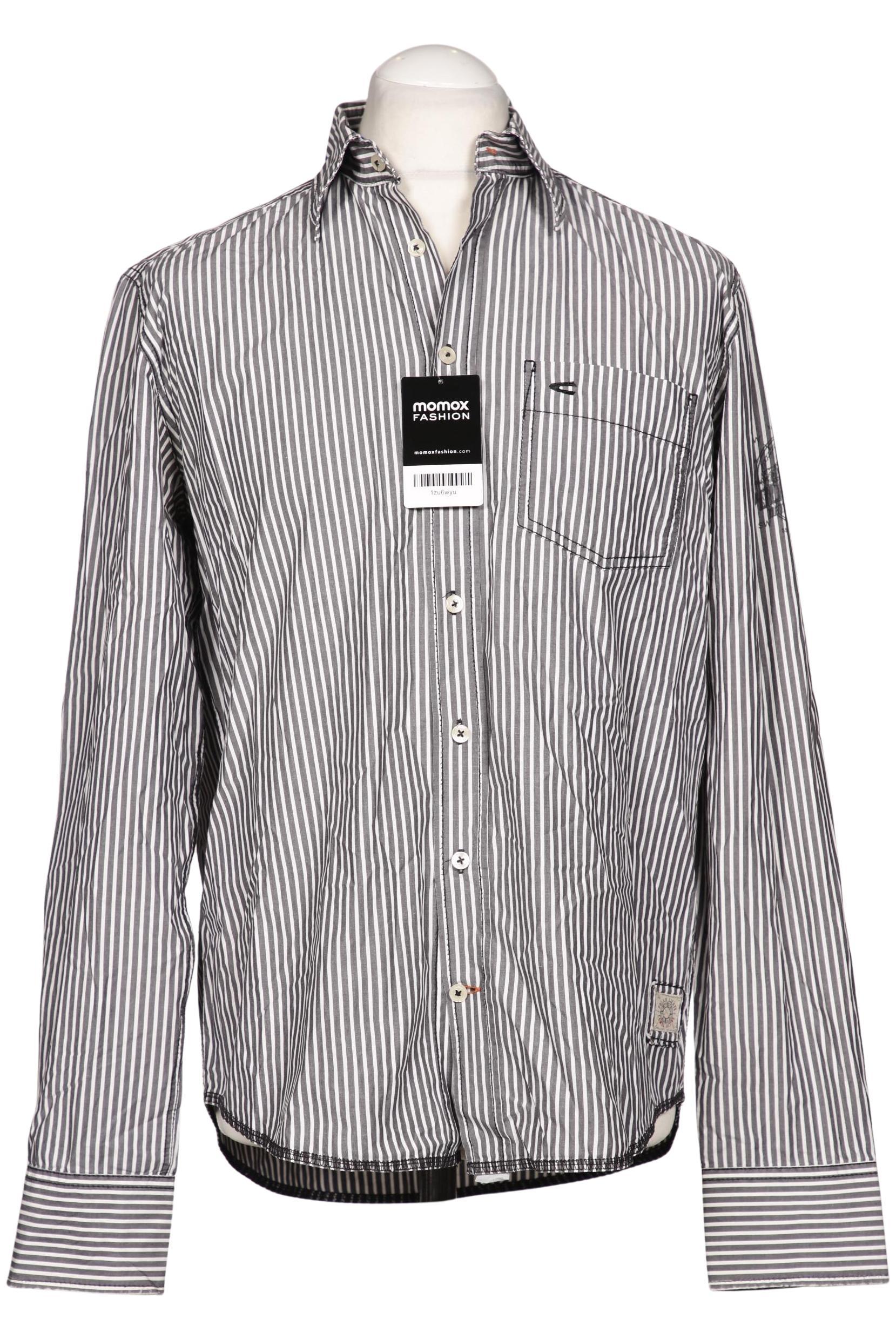 

camel active Herren Hemd, grau, Gr. 48