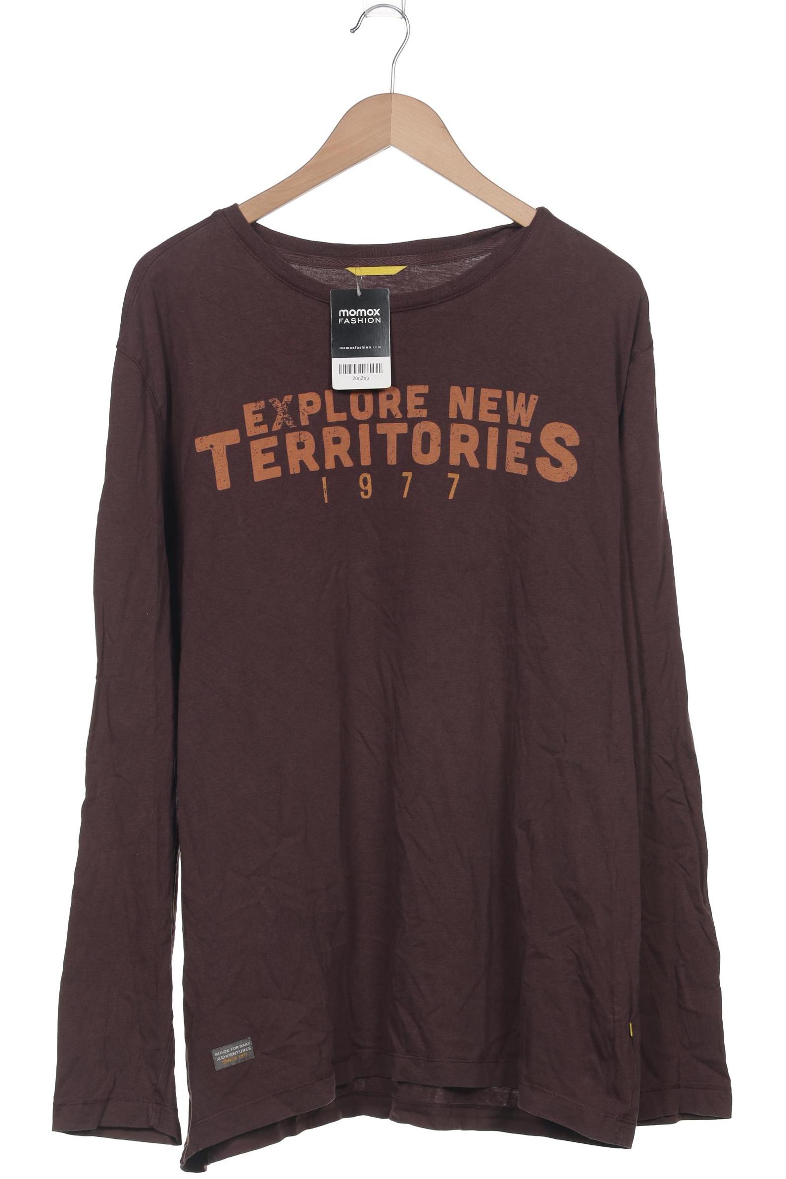 

camel active Herren Langarmshirt, braun, Gr. 58