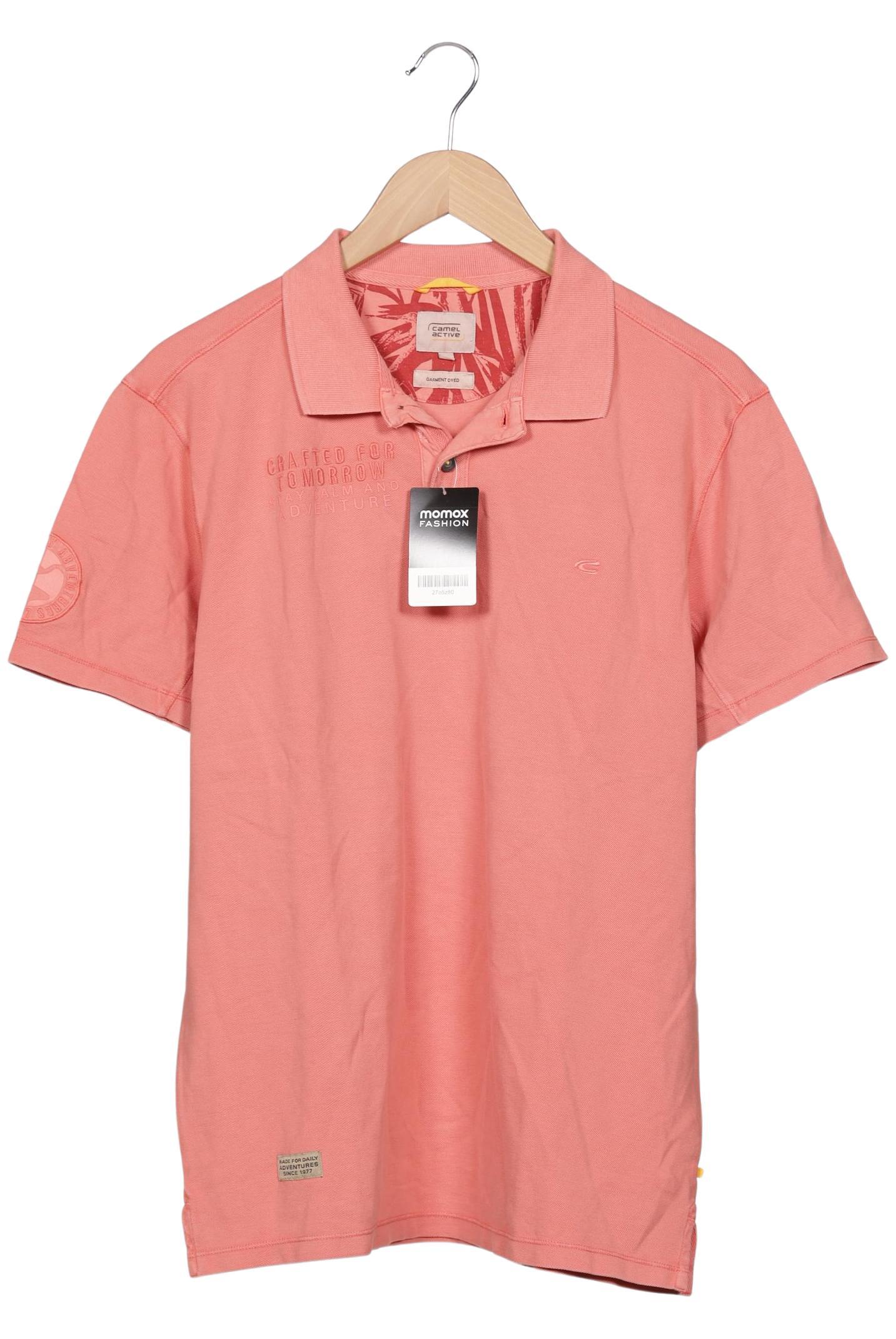 

camel active Herren Poloshirt, pink, Gr. 52