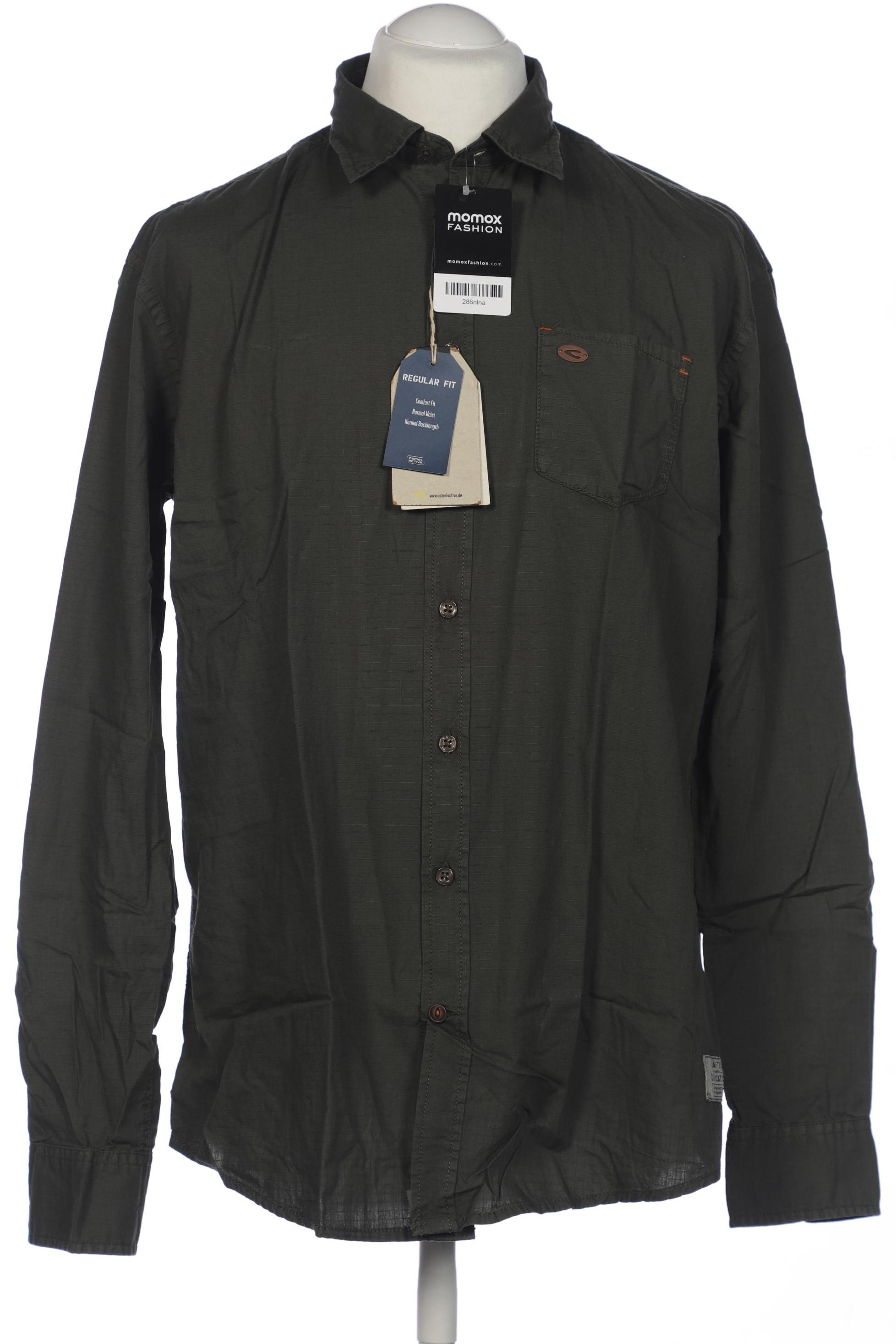 

camel active Herren Hemd, grün, Gr. 52
