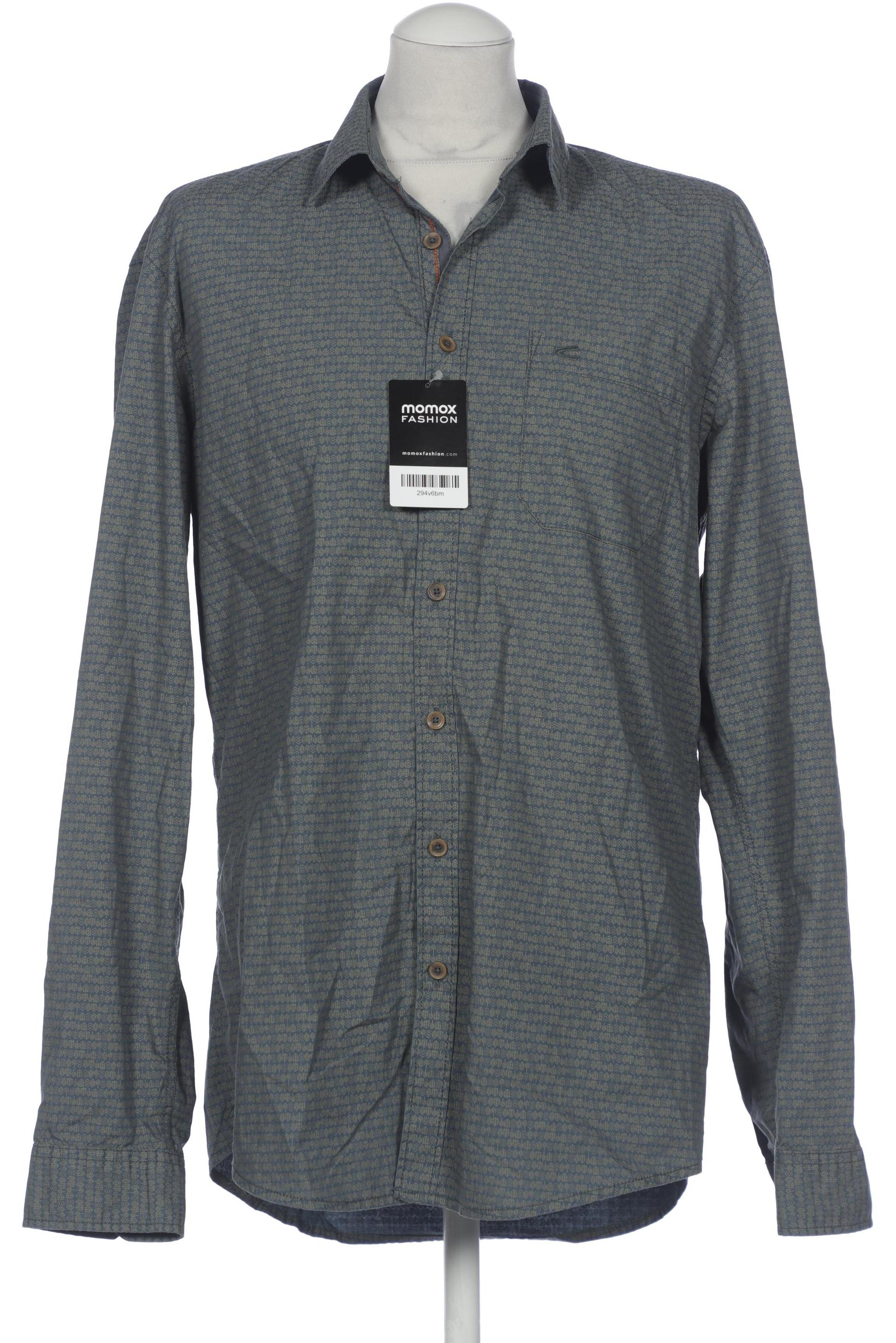 

camel active Herren Hemd, blau, Gr. 48
