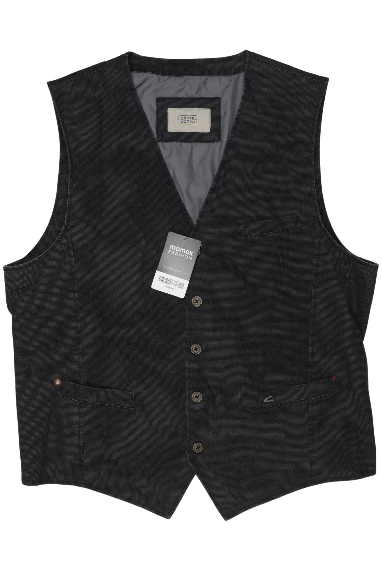 

camel active Herren Weste, schwarz, Gr. 50