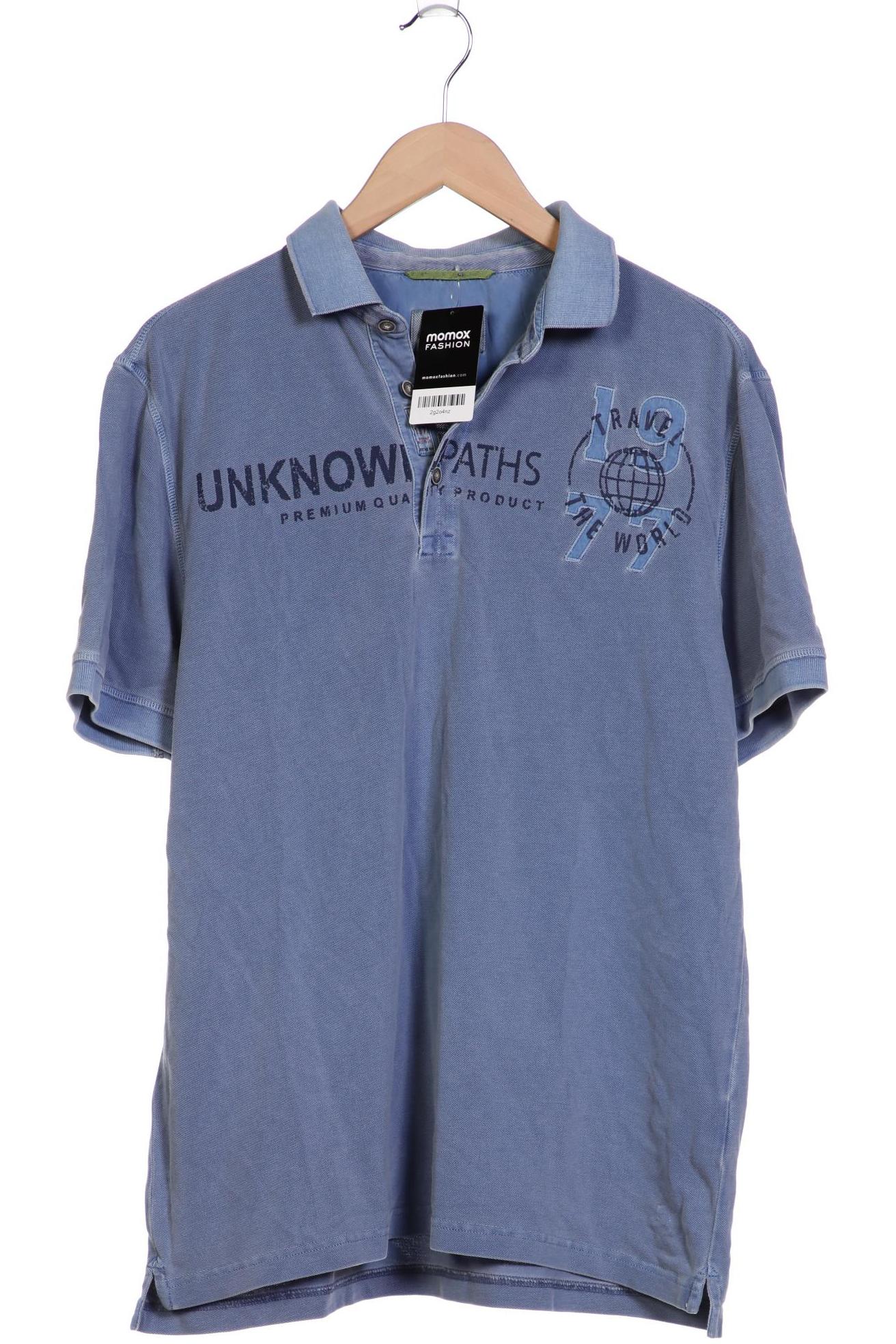 

camel active Herren Poloshirt, blau, Gr. 54