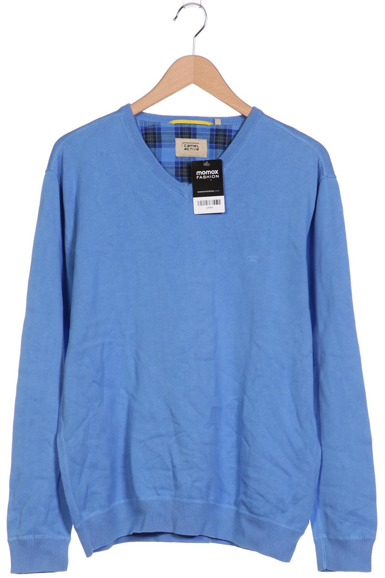 

camel active Herren Pullover, blau, Gr. 52