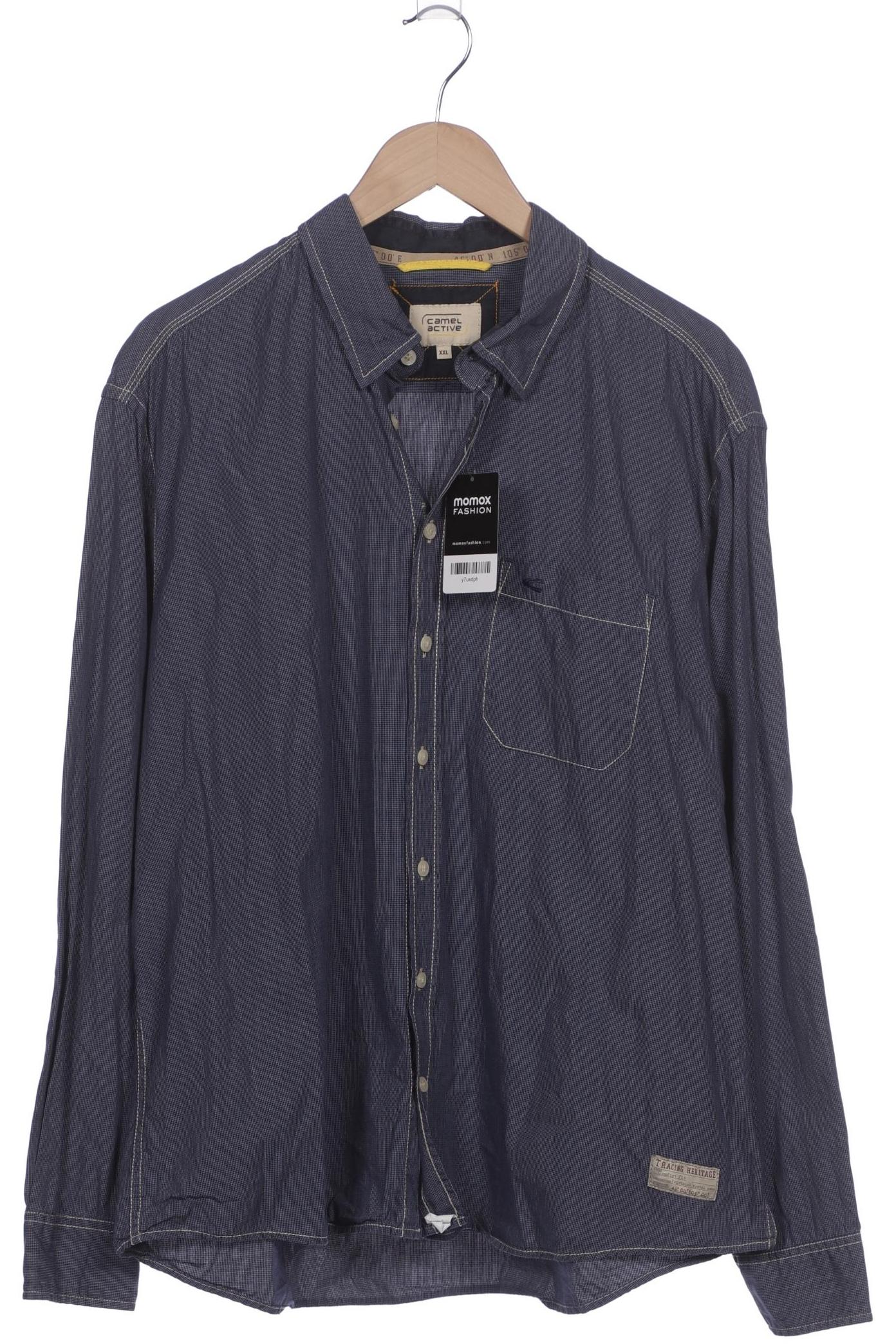 

camel active Herren Hemd, marineblau, Gr. 56