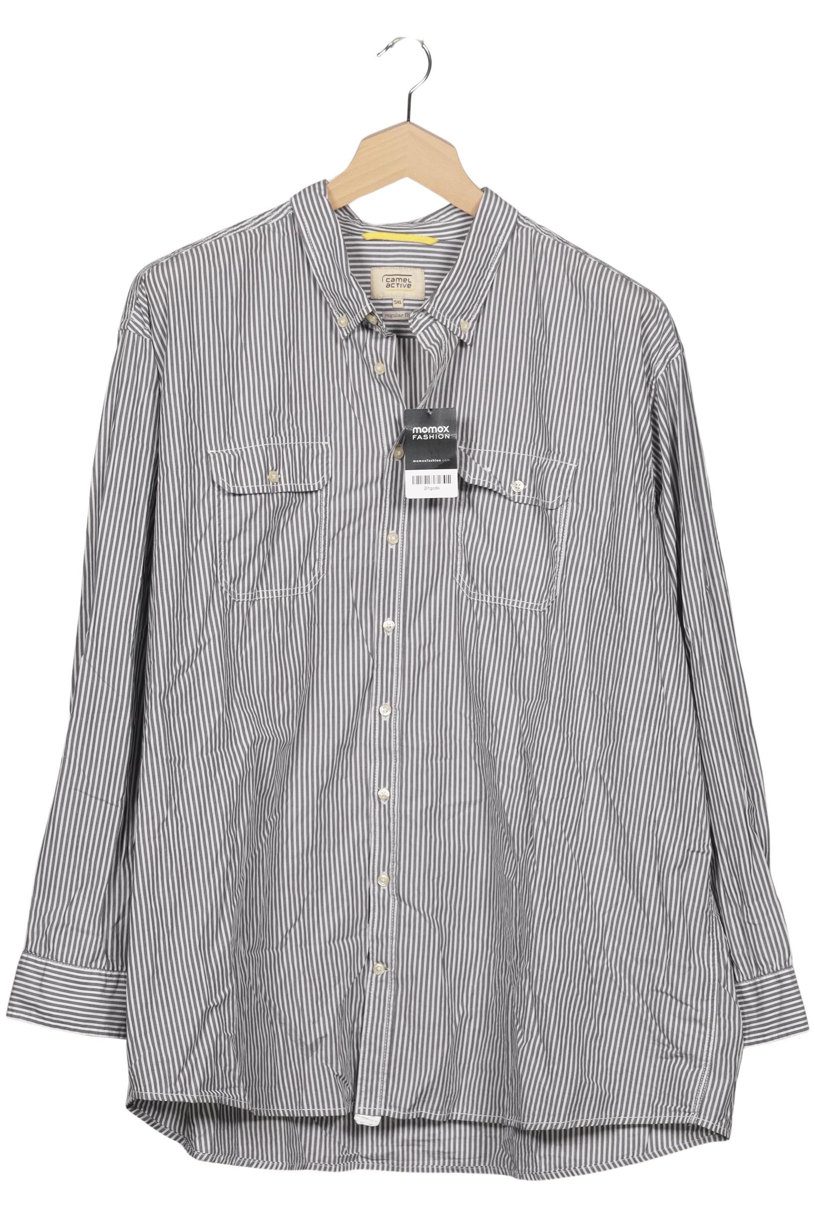 

camel active Herren Hemd, grau, Gr. 62