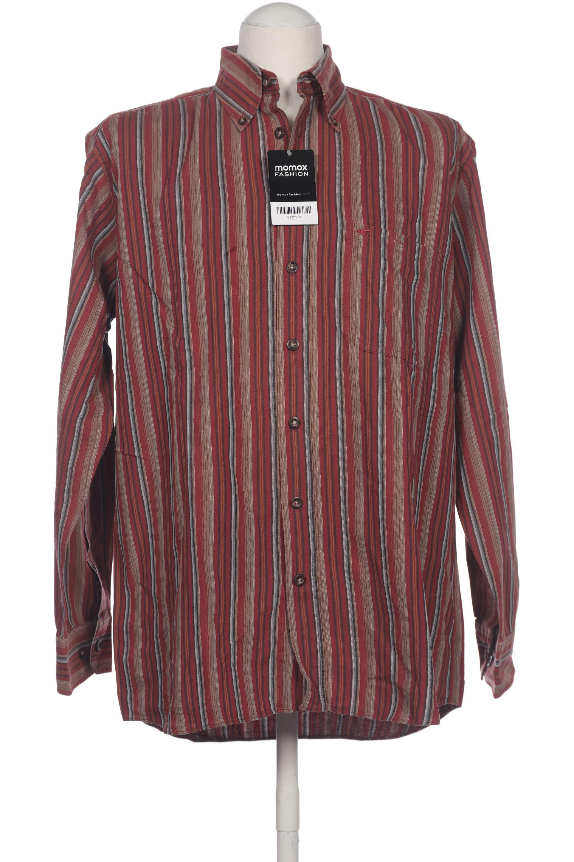 

camel active Herren Hemd, bordeaux, Gr. 48