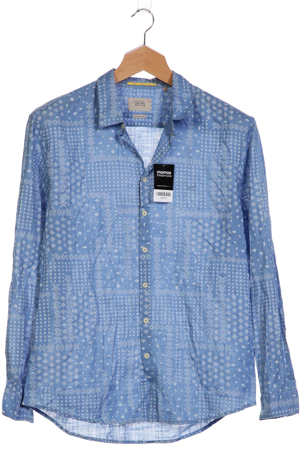

camel active Herren Hemd, blau, Gr. 56