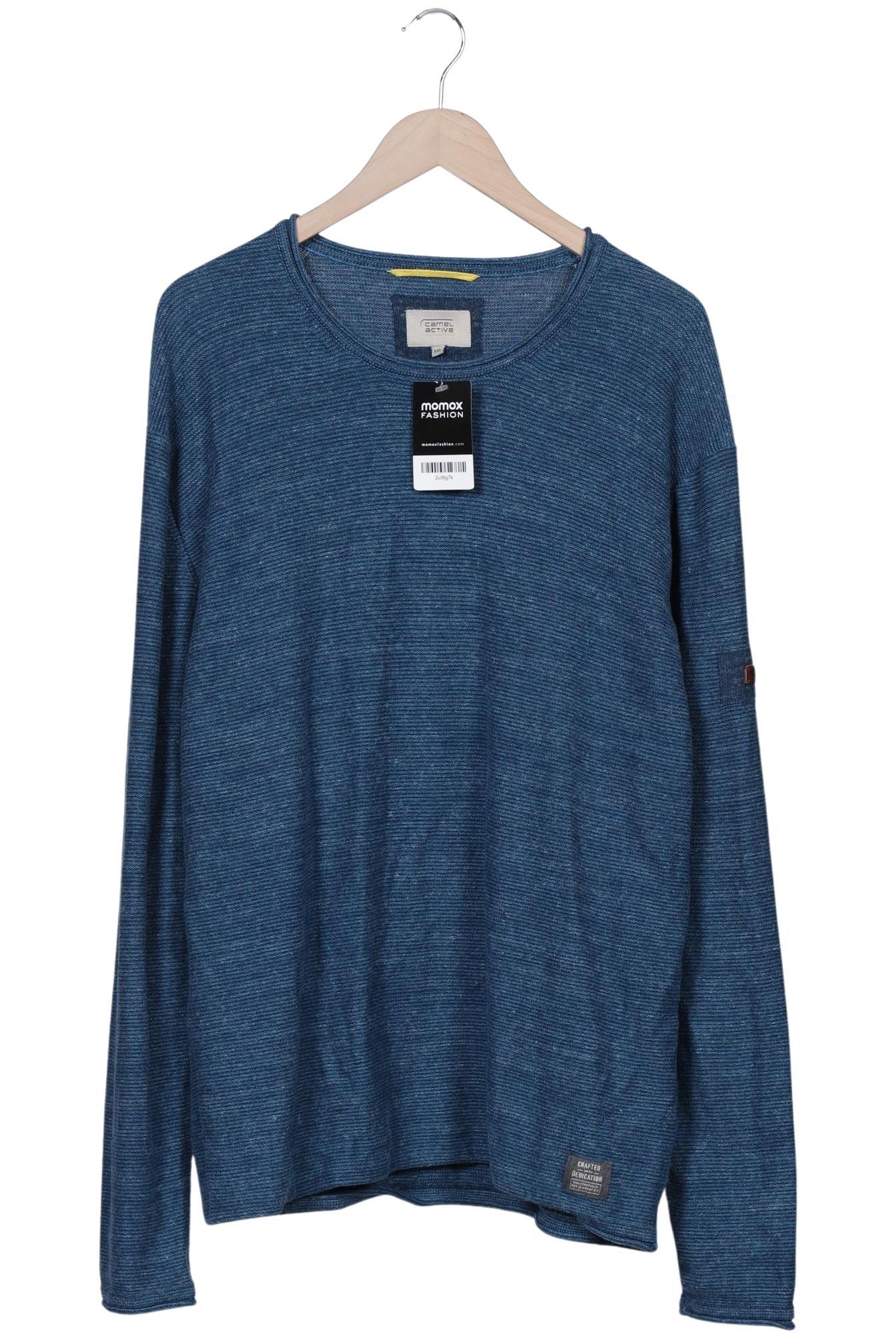 

camel active Herren Pullover, blau, Gr. 56