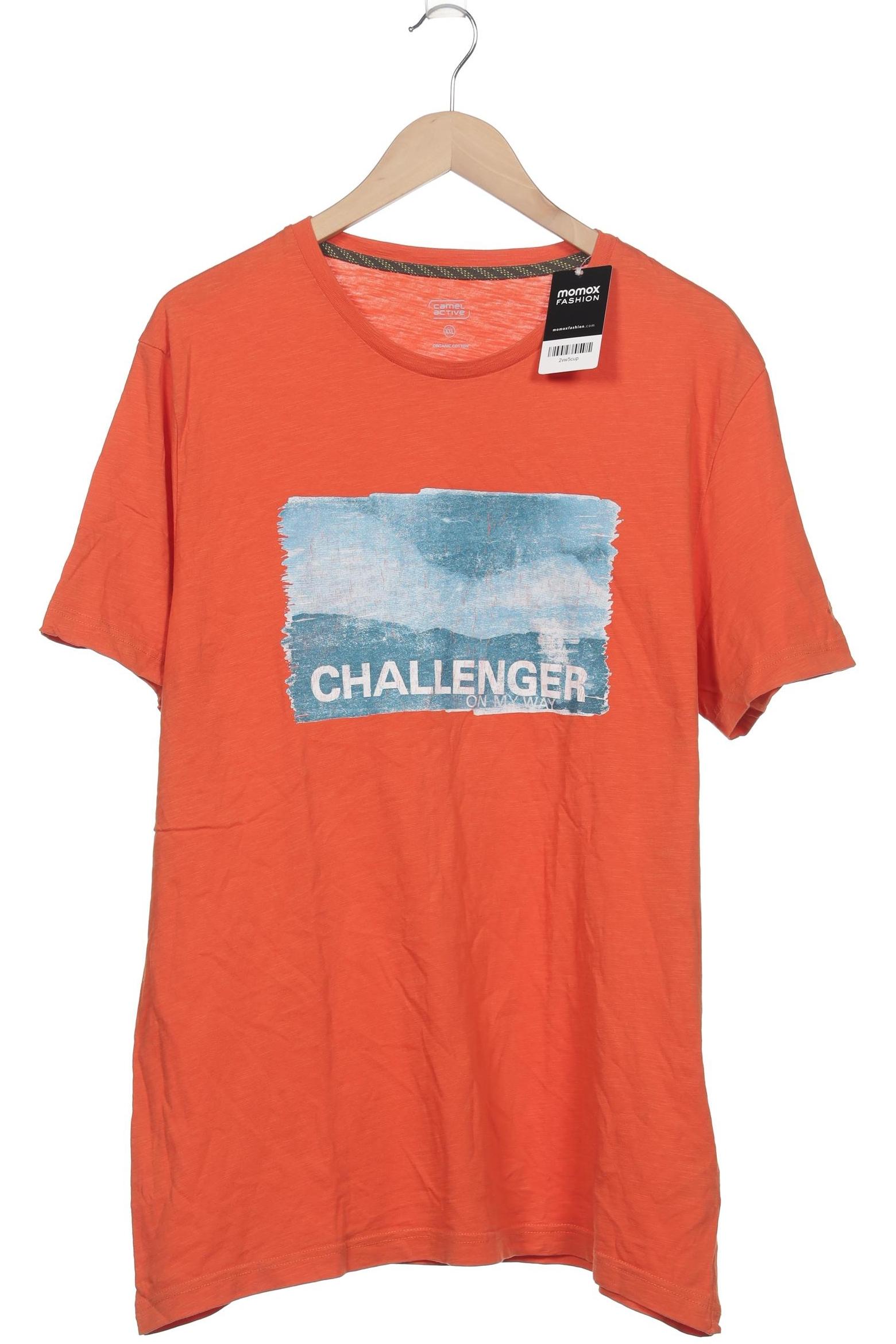

camel active Herren T-Shirt, orange, Gr. 56