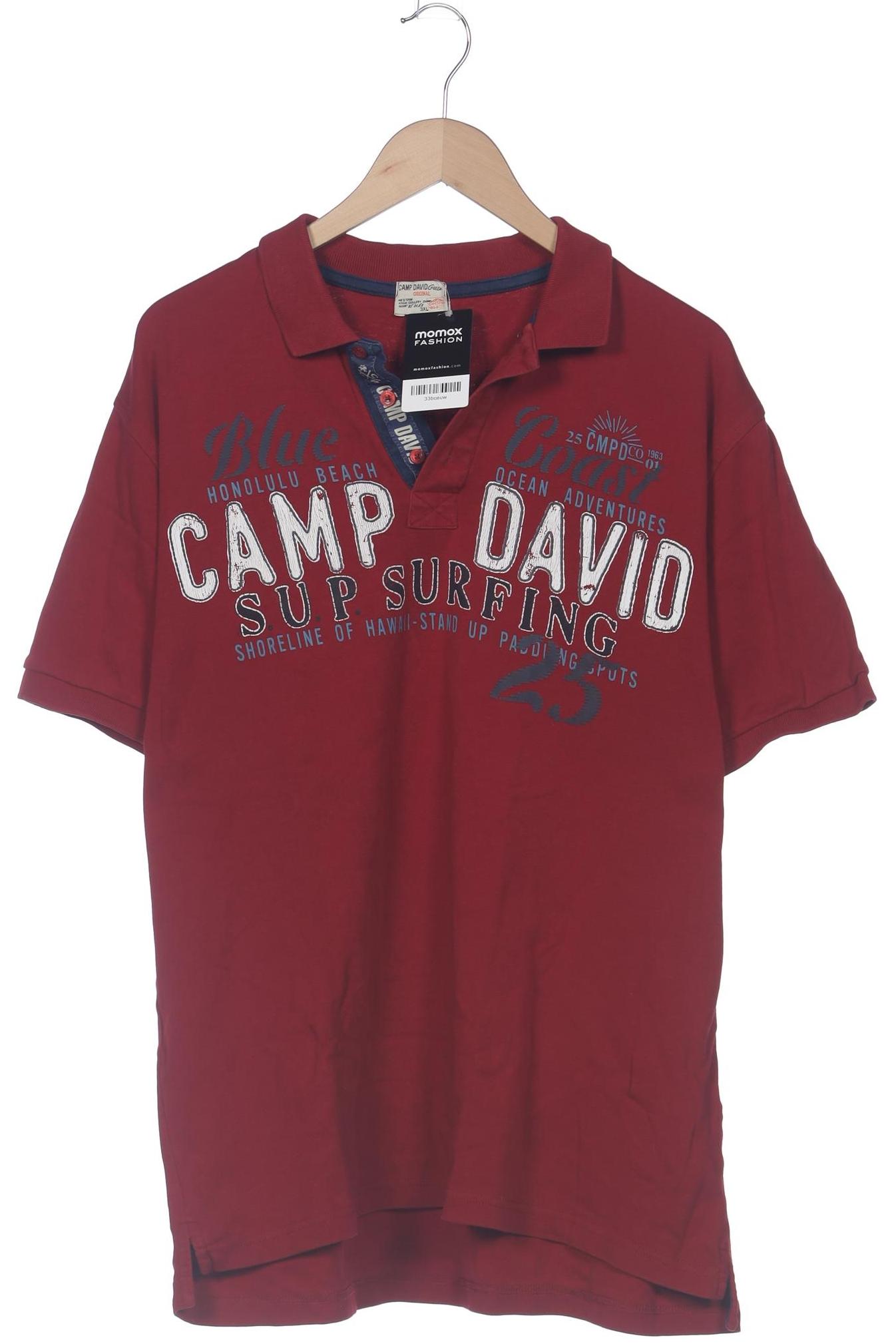 

camel active Herren Poloshirt, bordeaux, Gr. 58