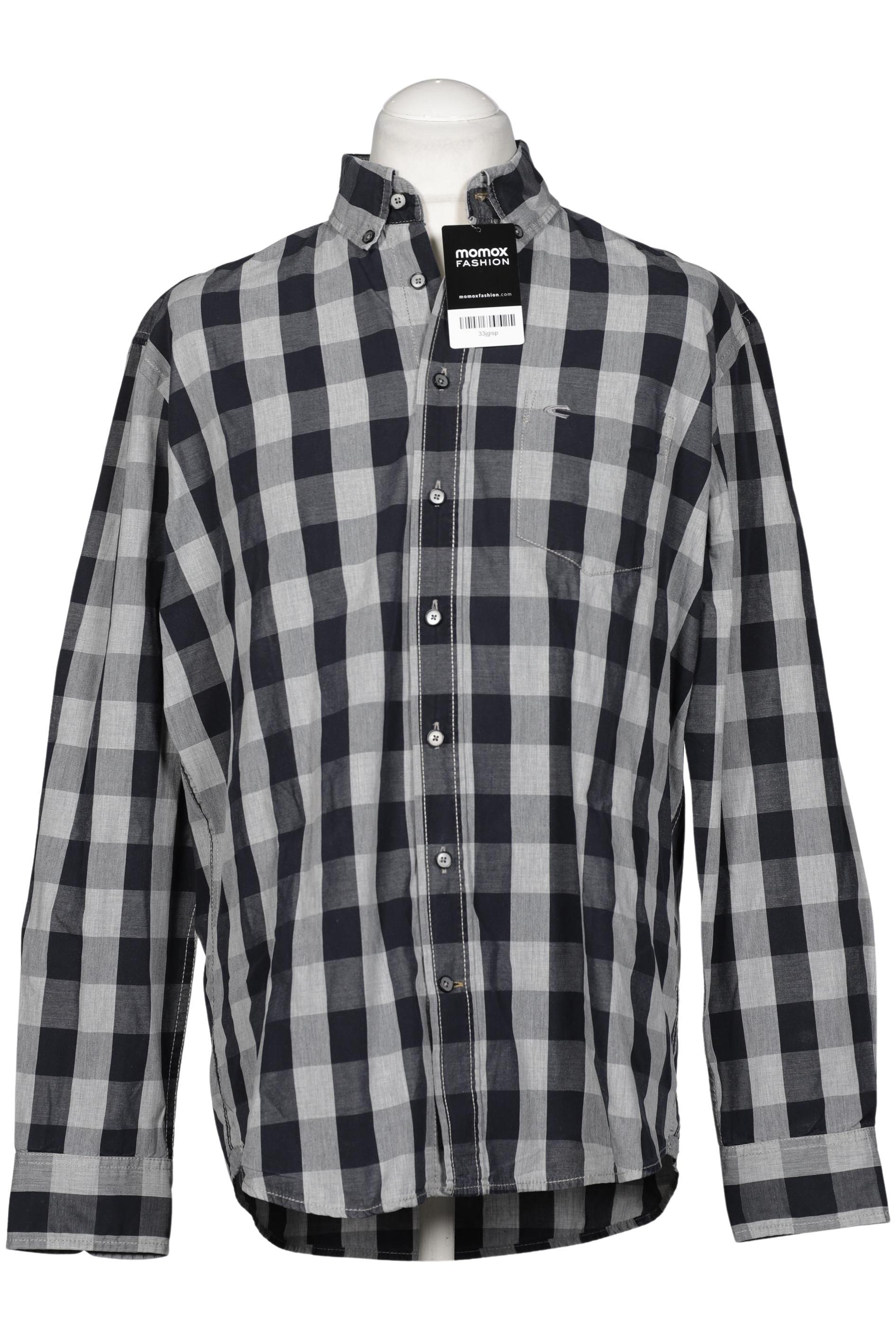 

camel active Herren Hemd, grau, Gr. 52