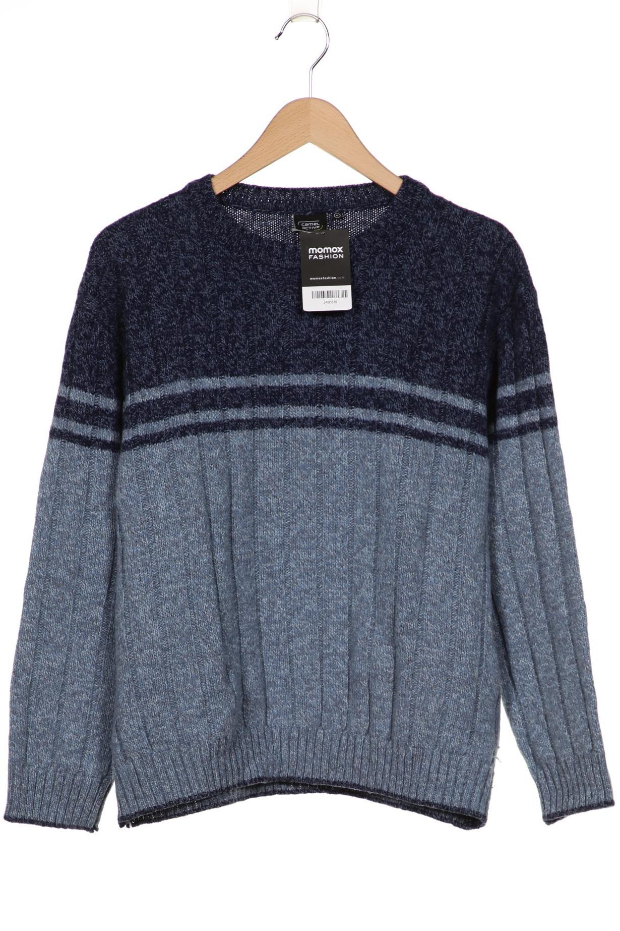 

camel active Herren Pullover, blau, Gr. 48