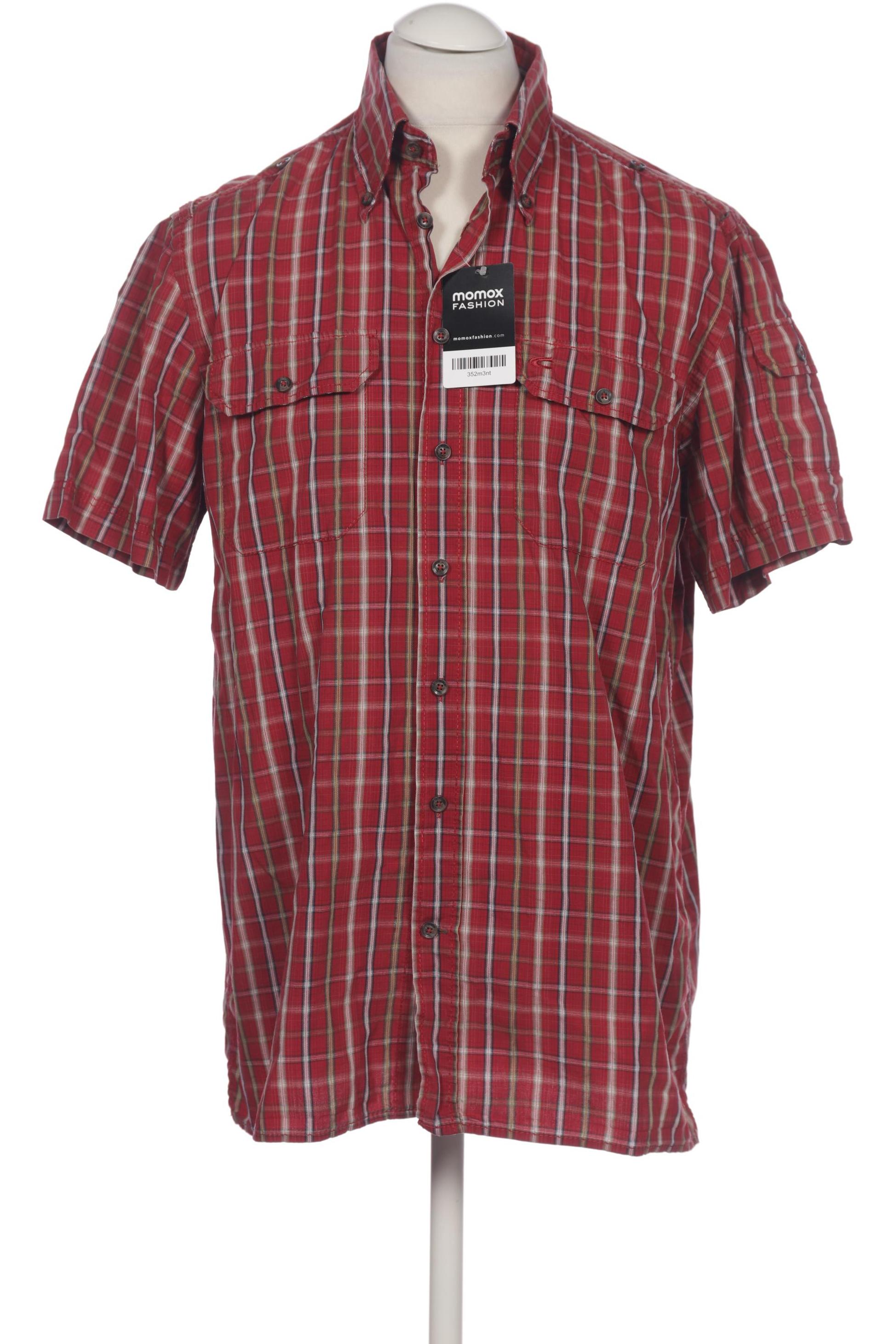 

camel active Herren Hemd, rot, Gr. 52