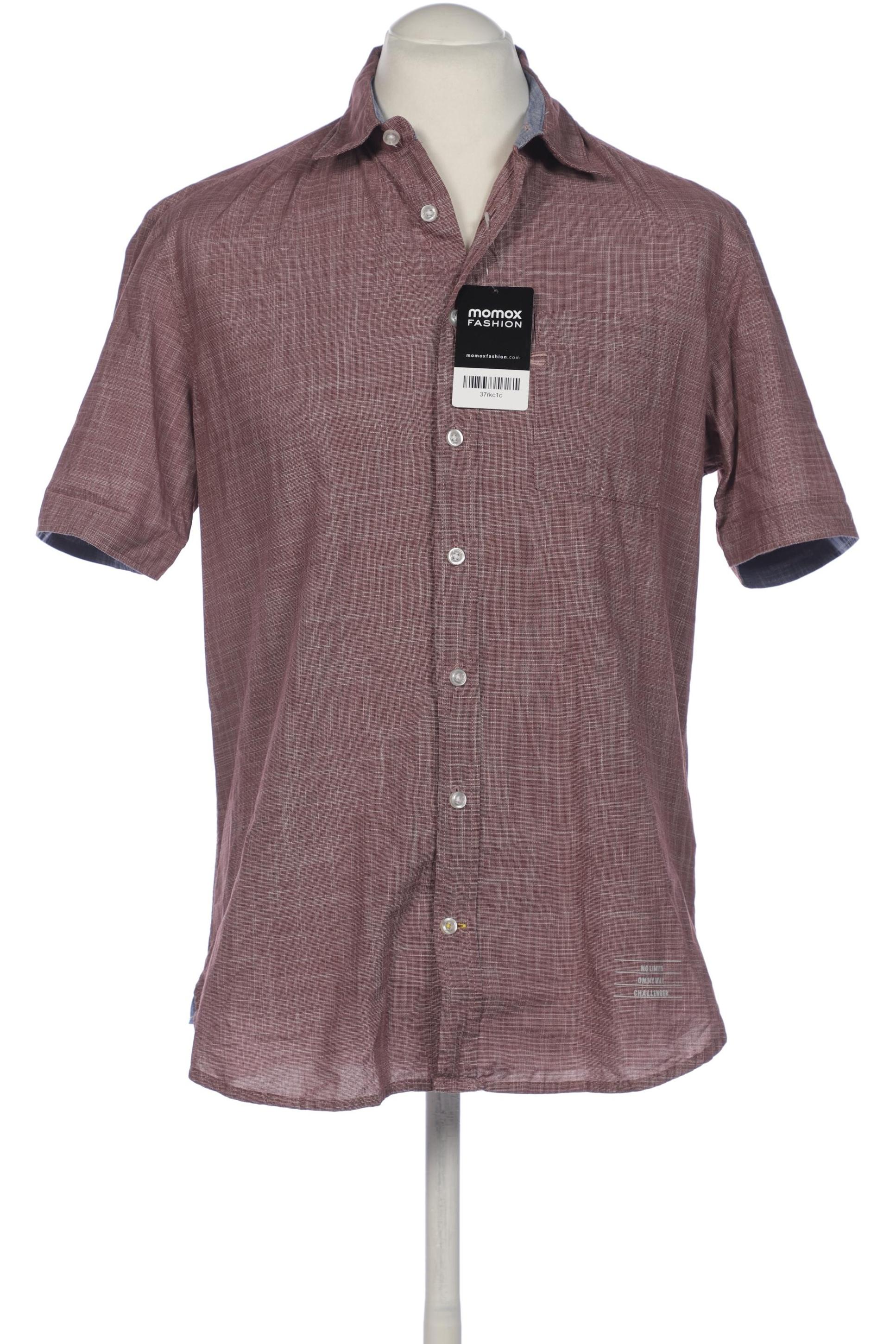 

camel active Herren Hemd, bordeaux, Gr. 48