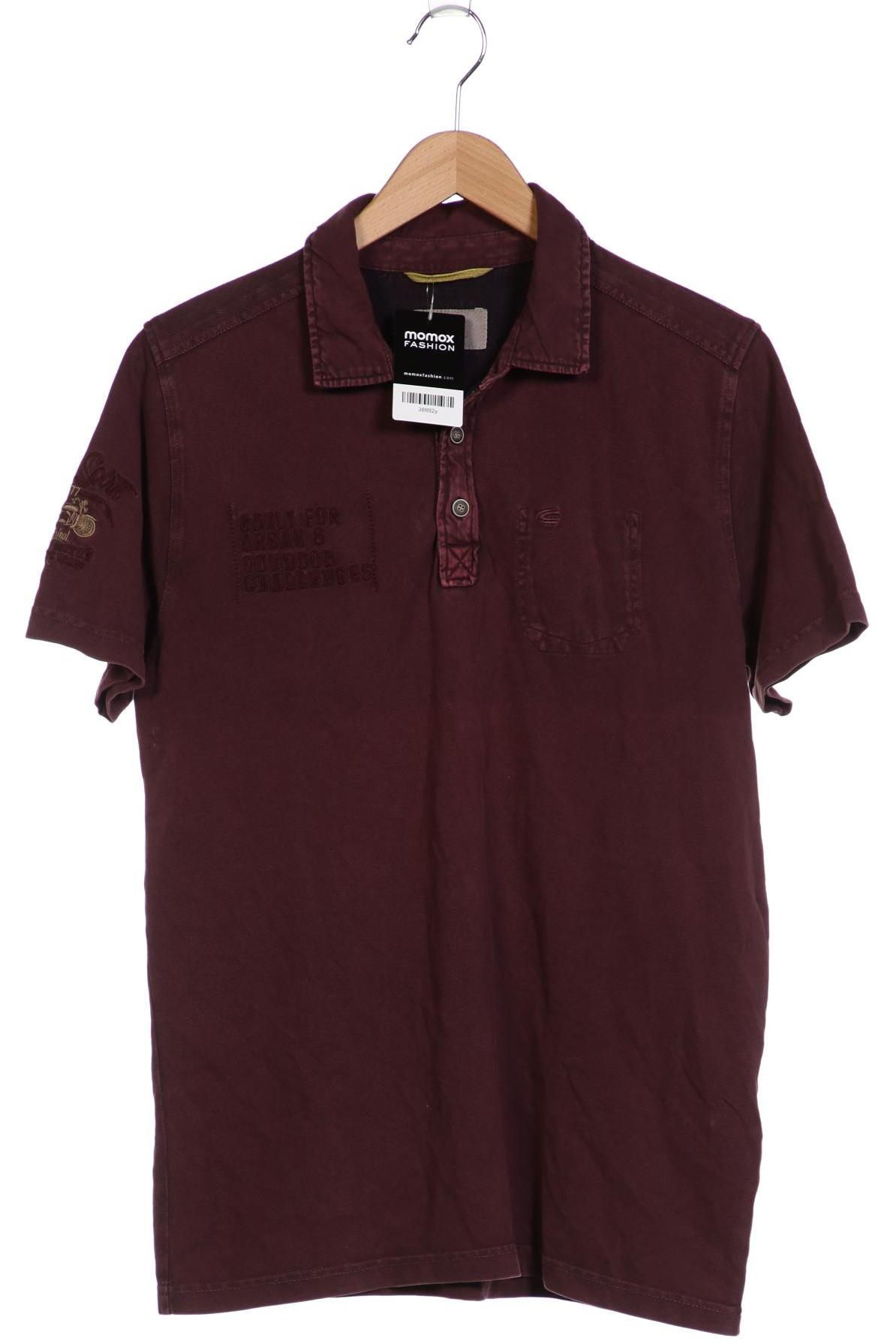 

camel active Herren Poloshirt, bordeaux, Gr. 52