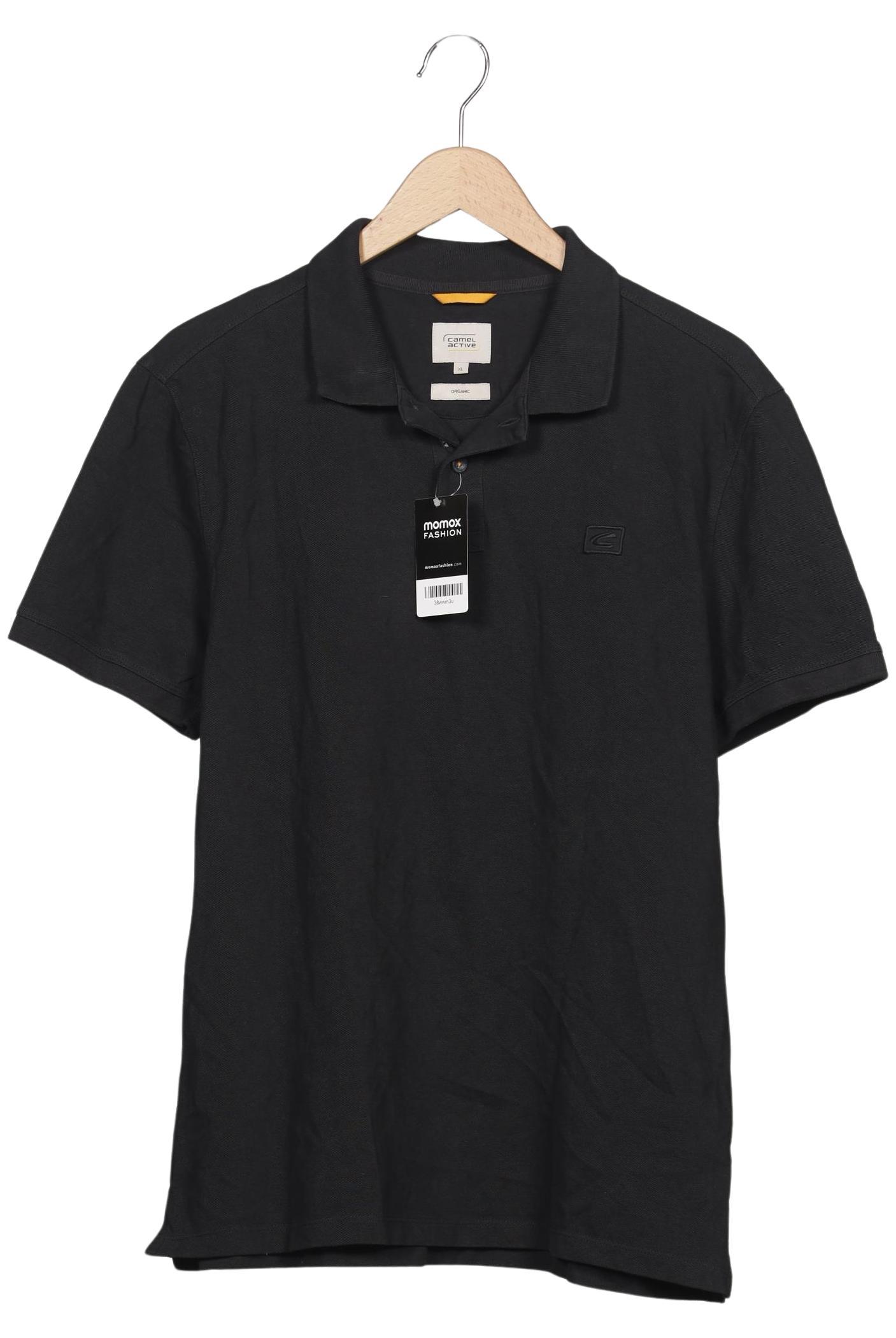 

camel active Herren Poloshirt, schwarz, Gr. 54