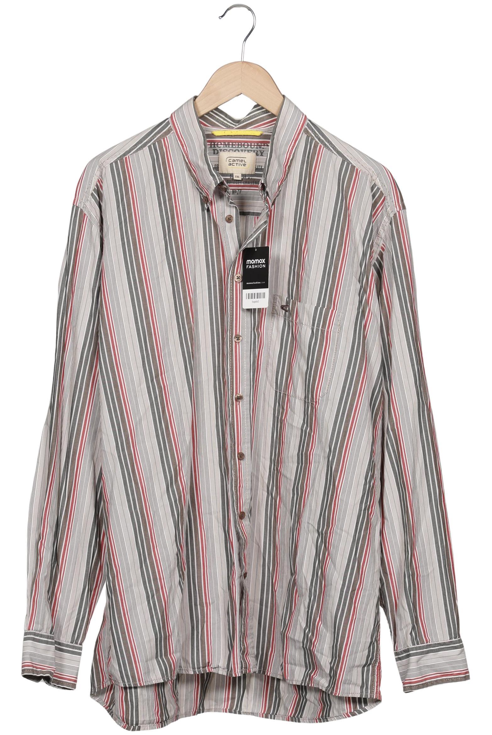 

camel active Herren Hemd, grau, Gr. 56