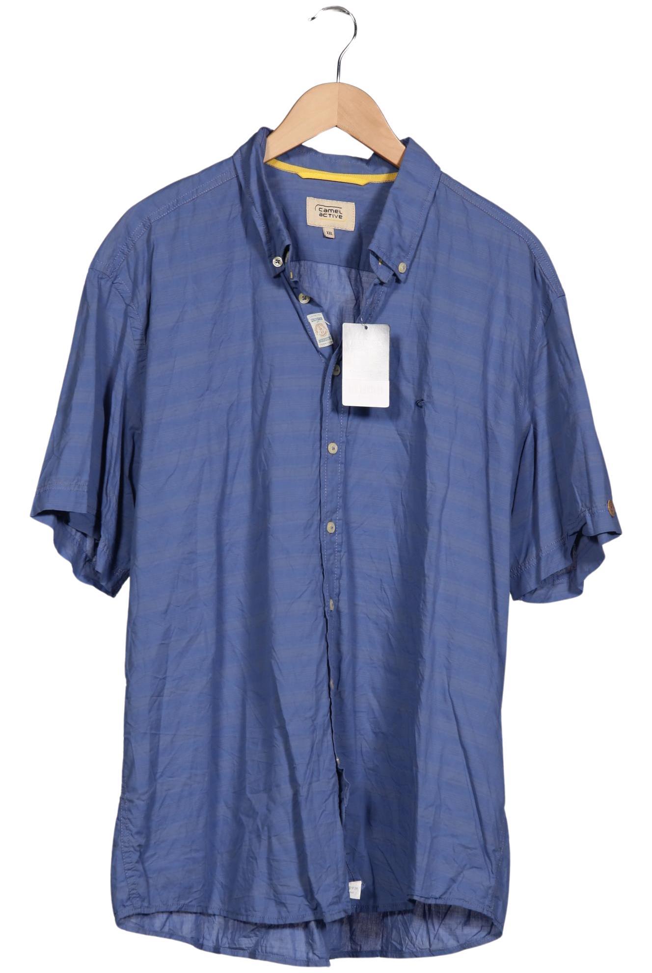 

camel active Herren Hemd, blau, Gr. 56